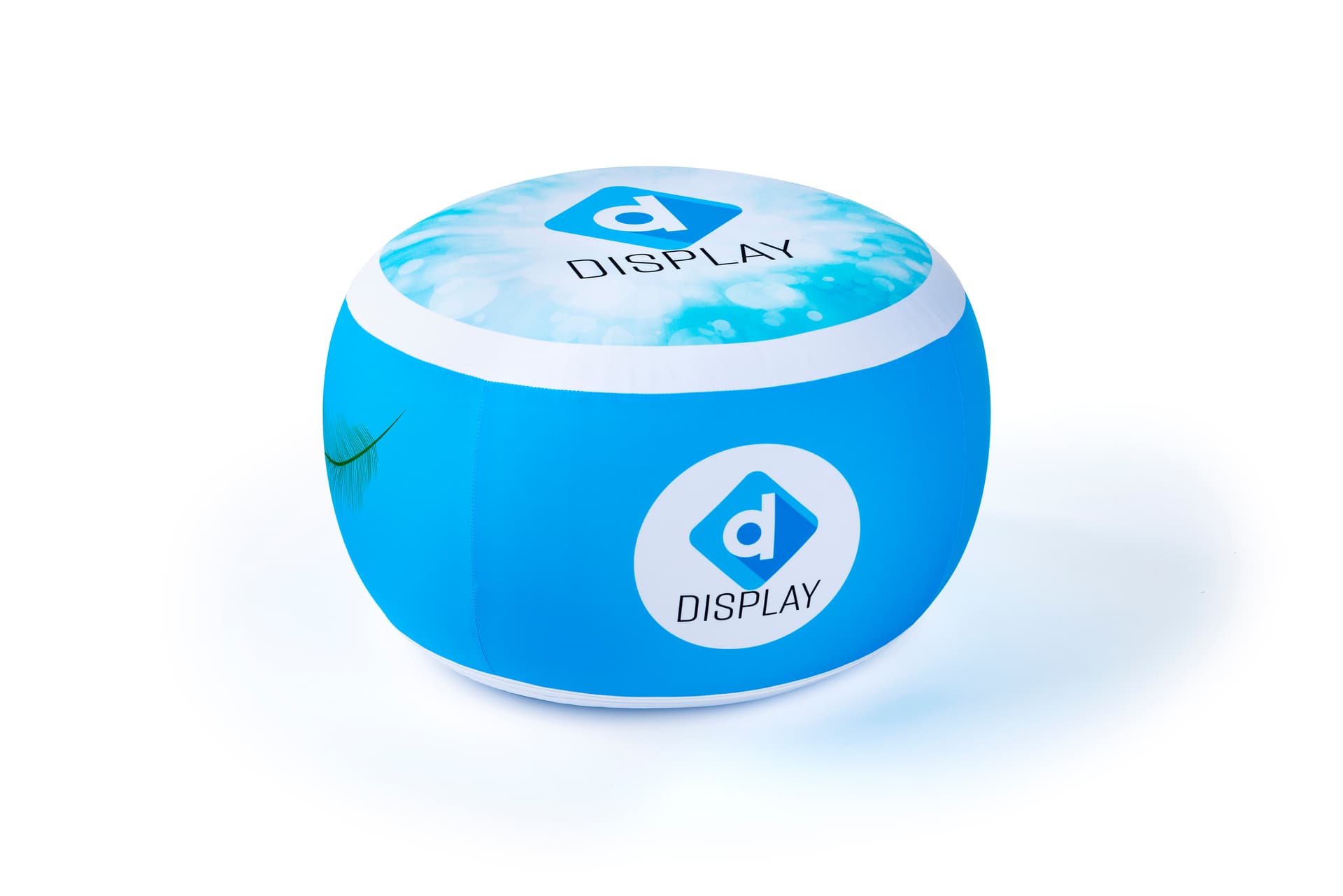 lightweight custom inflatable event ottoman