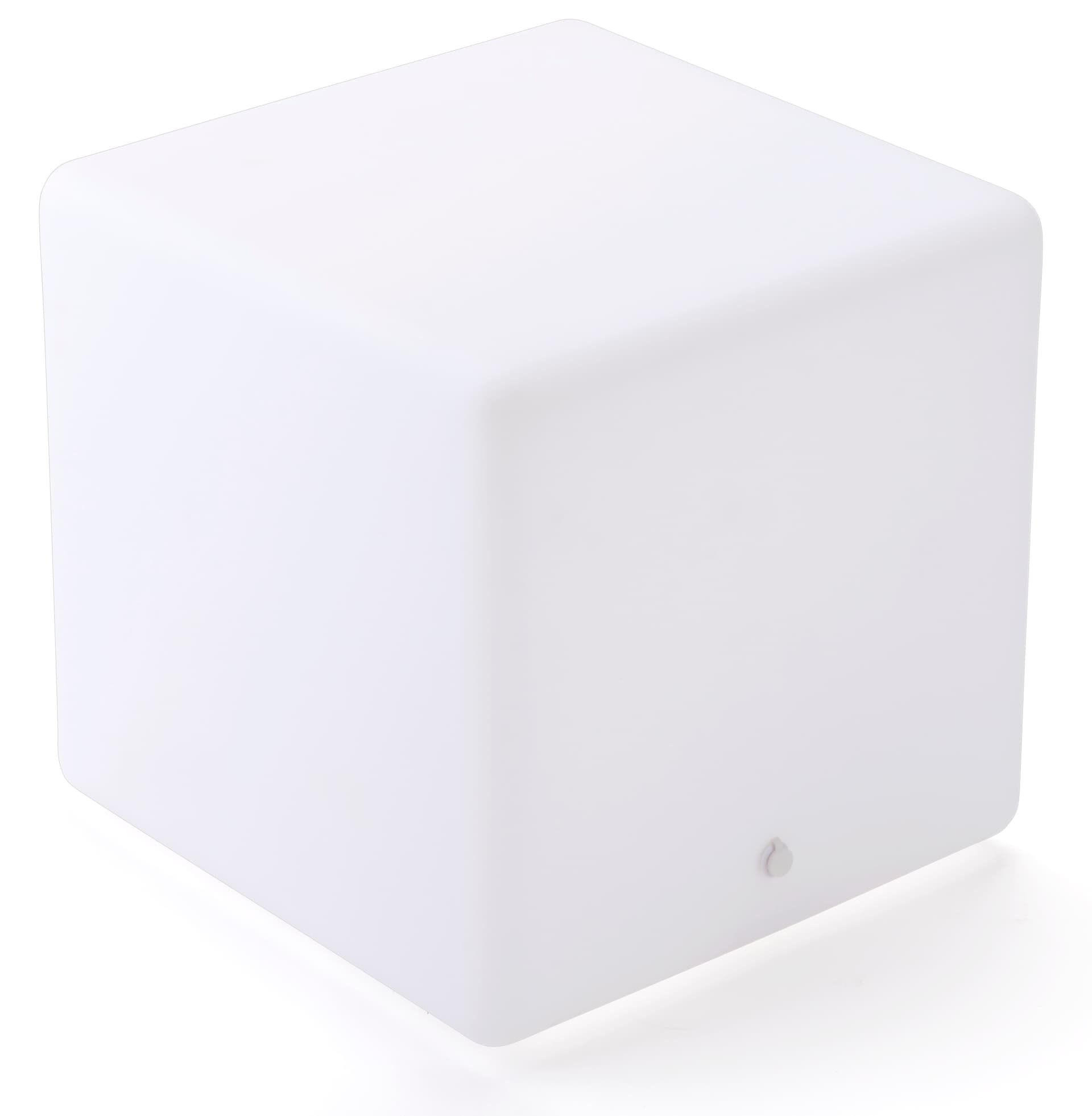 Light Up Cube Table Stool with Colorful Illumination