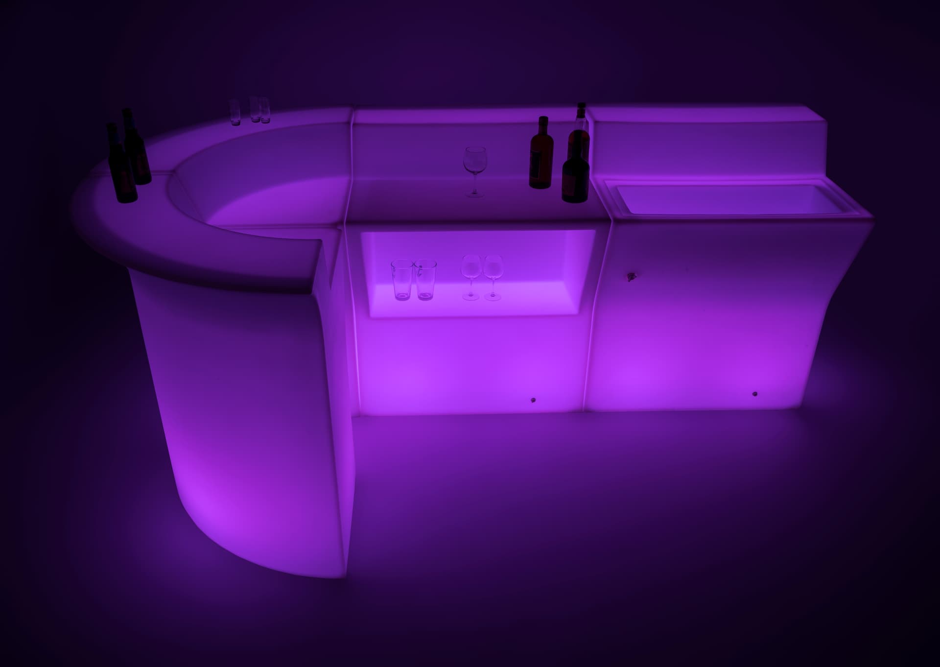 modular illuminated LED bar