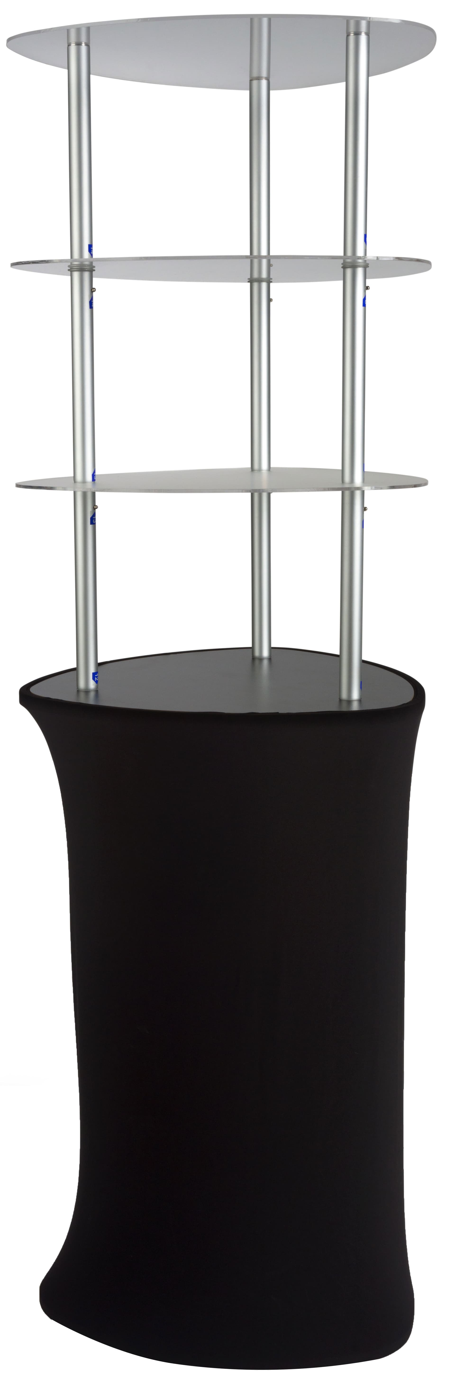 Pop Up Display Tower with Zipper