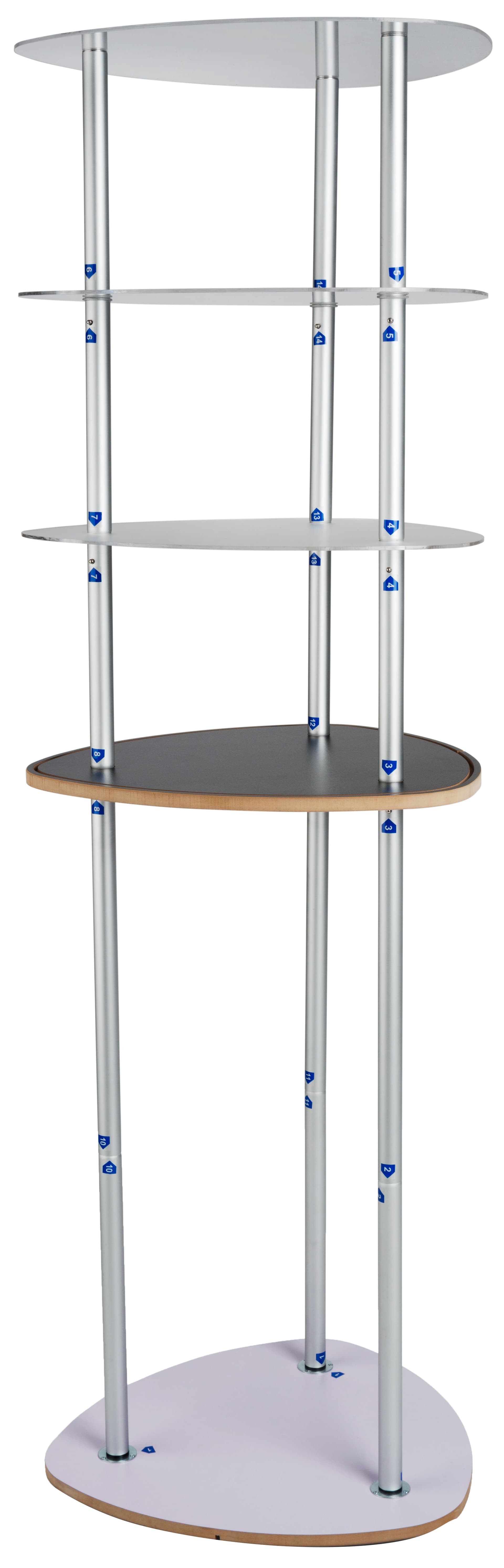 6.25' Tall Pop Up Display Tower