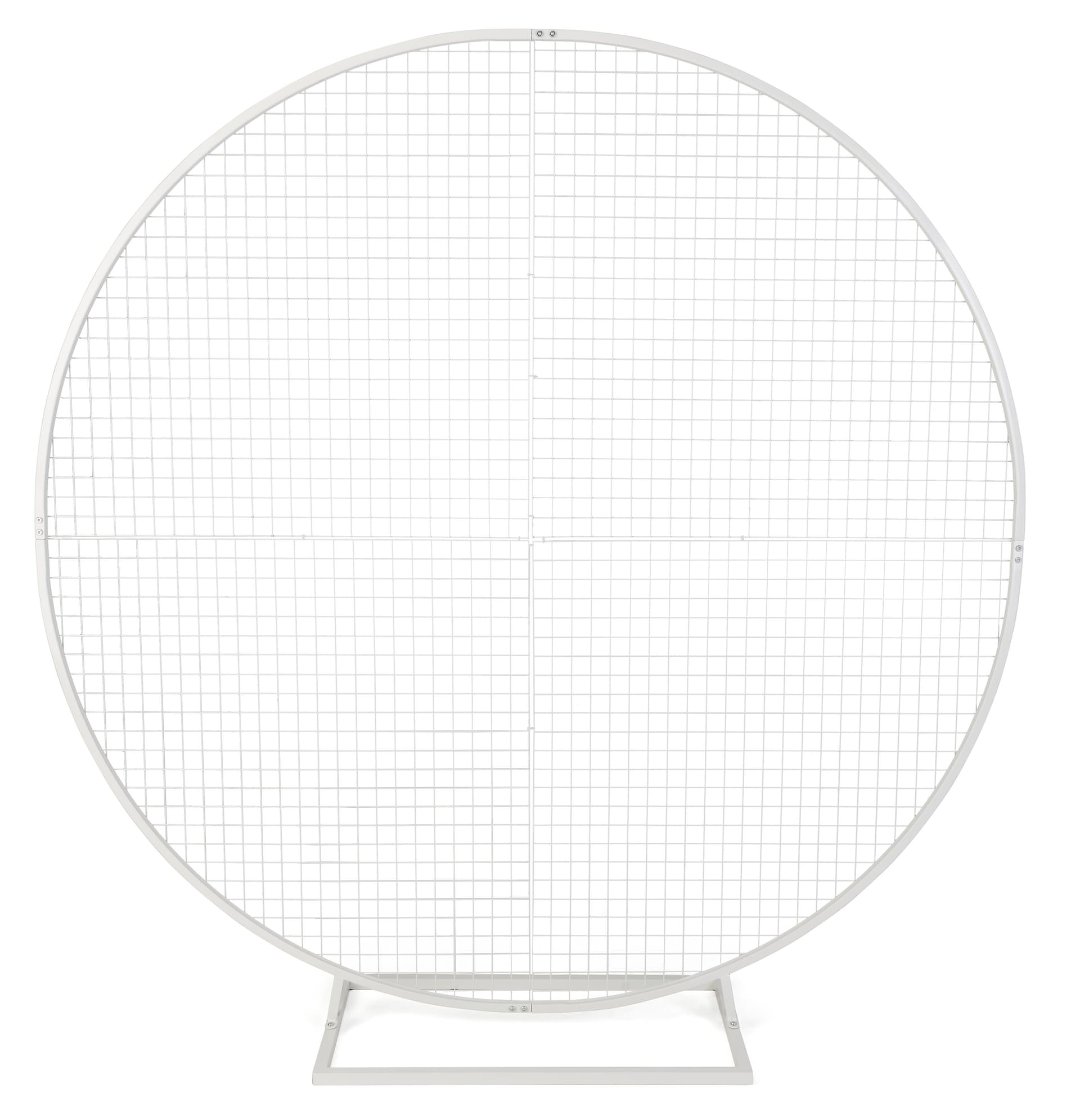 Circle grid backdrop with weight of 22 pounds
