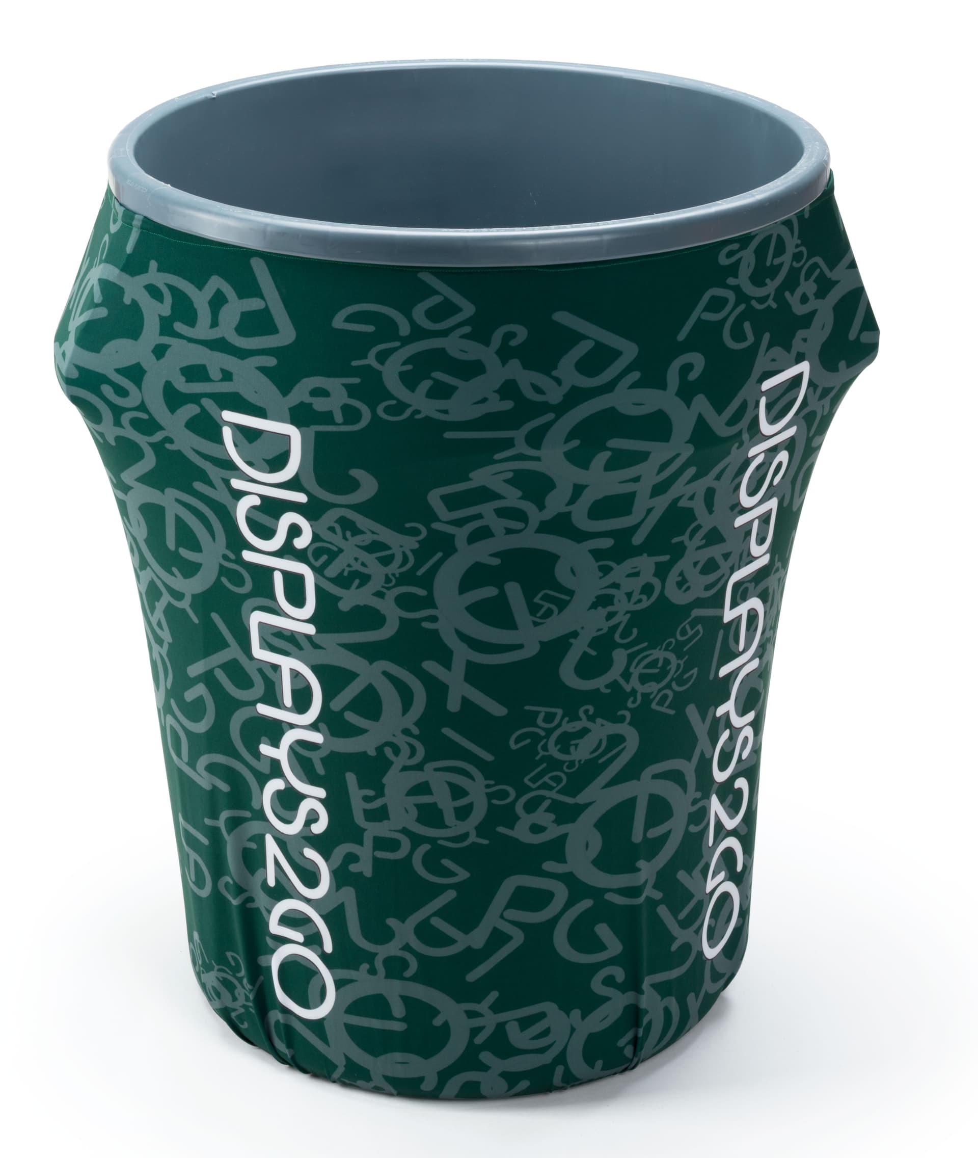 Custom 44-Gal Trash Bin Cover with 100% Customizable Design
