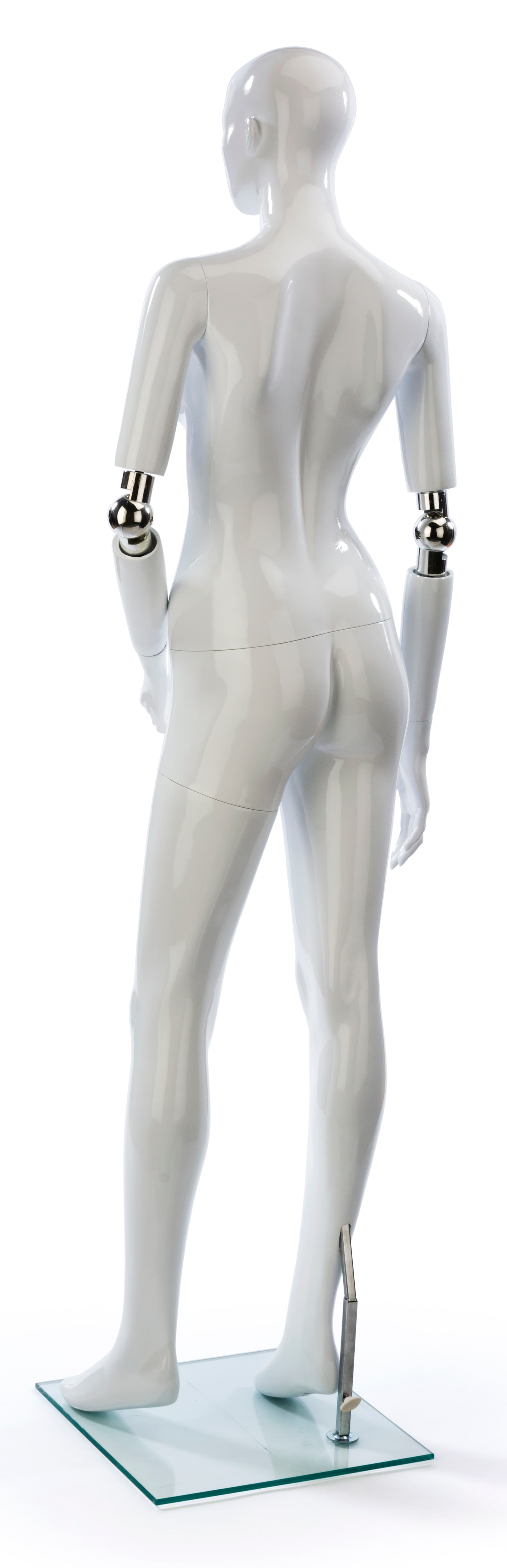 Flexible Female Mannequin Made of Fiberglass