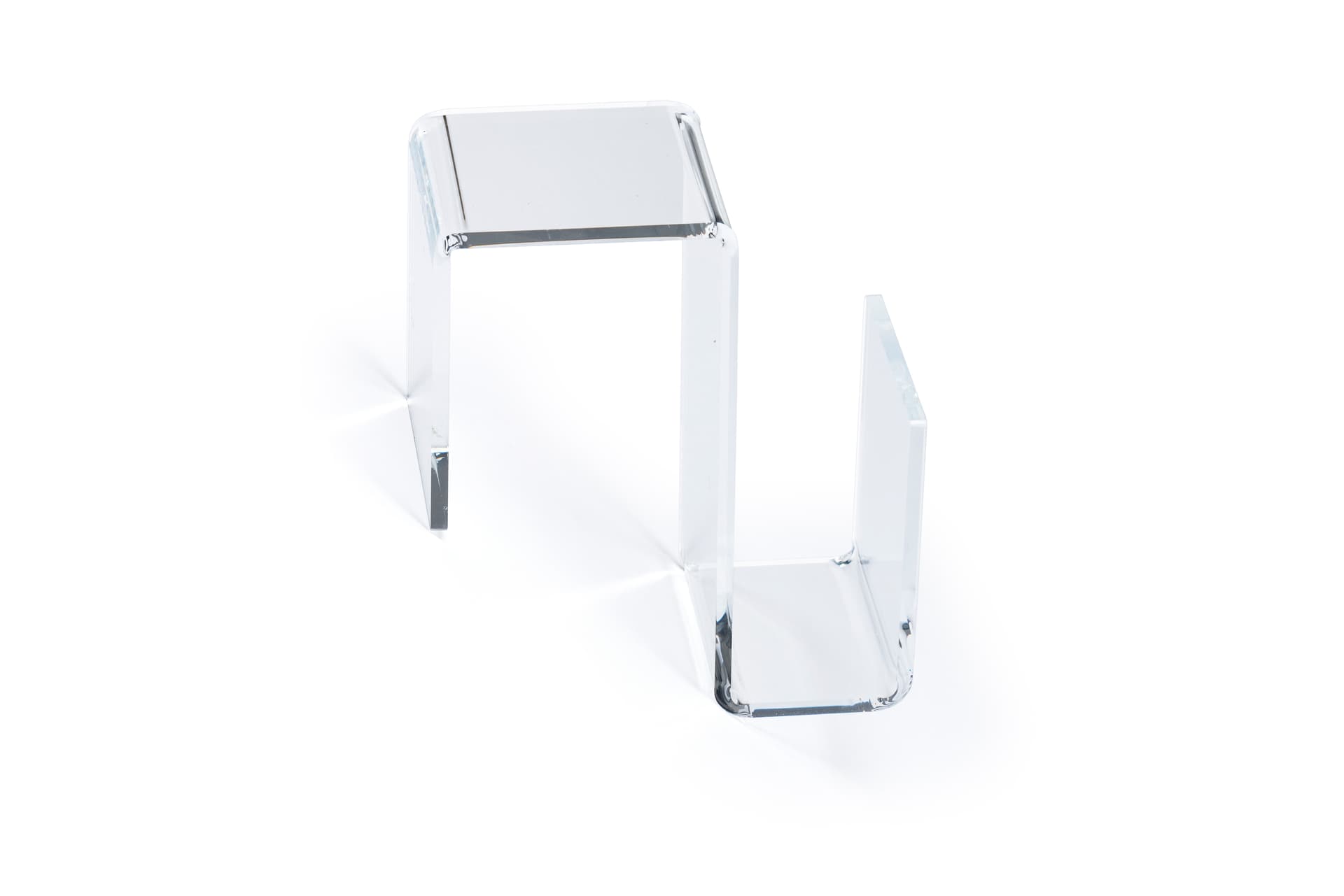 slide-on cube mount acrylic hanging hook