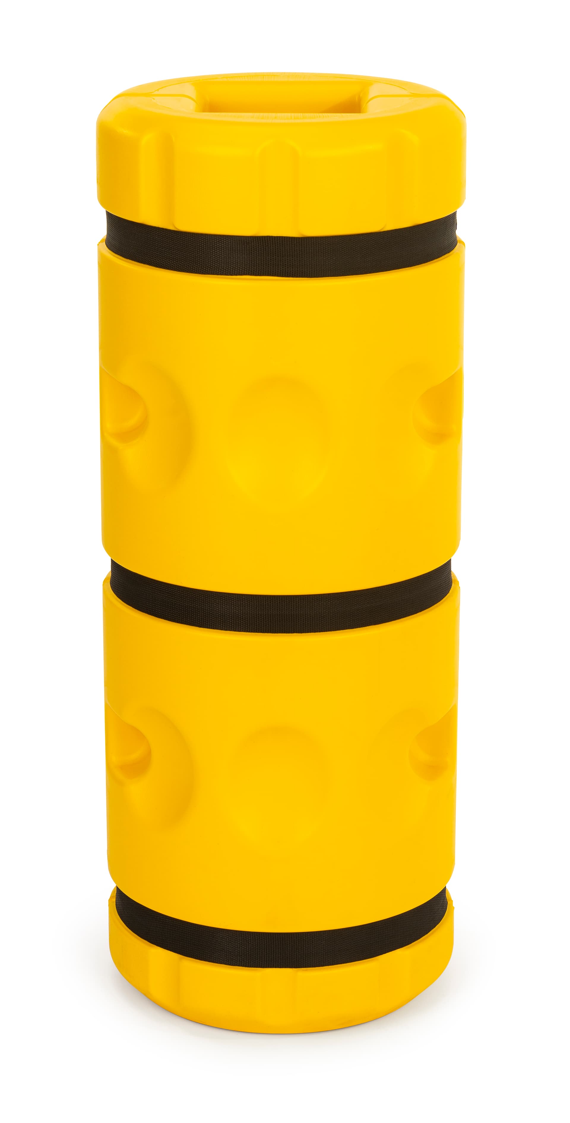 These column protectors will rest on the ground
