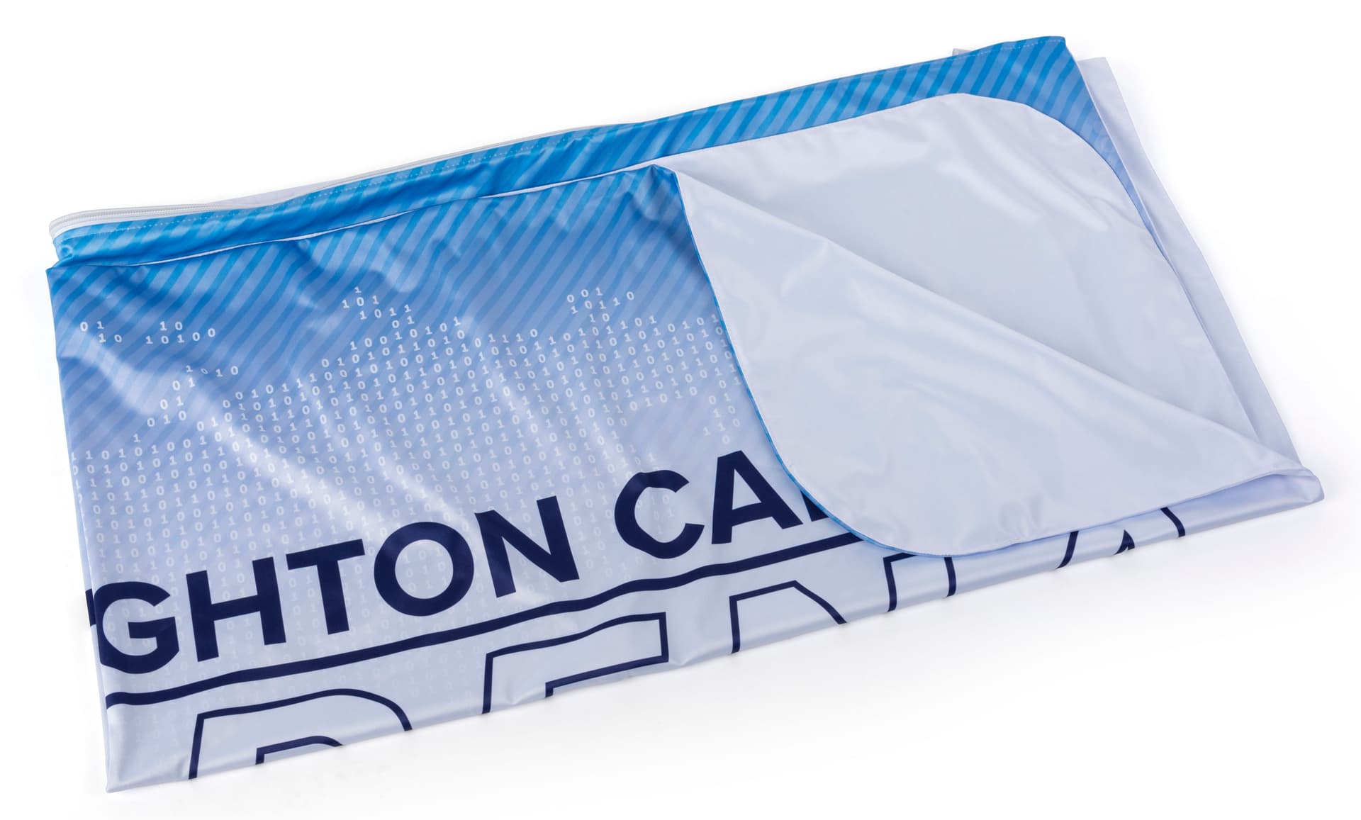 Single-sided replacement graphic for FGICCP80 Series with solid white back side