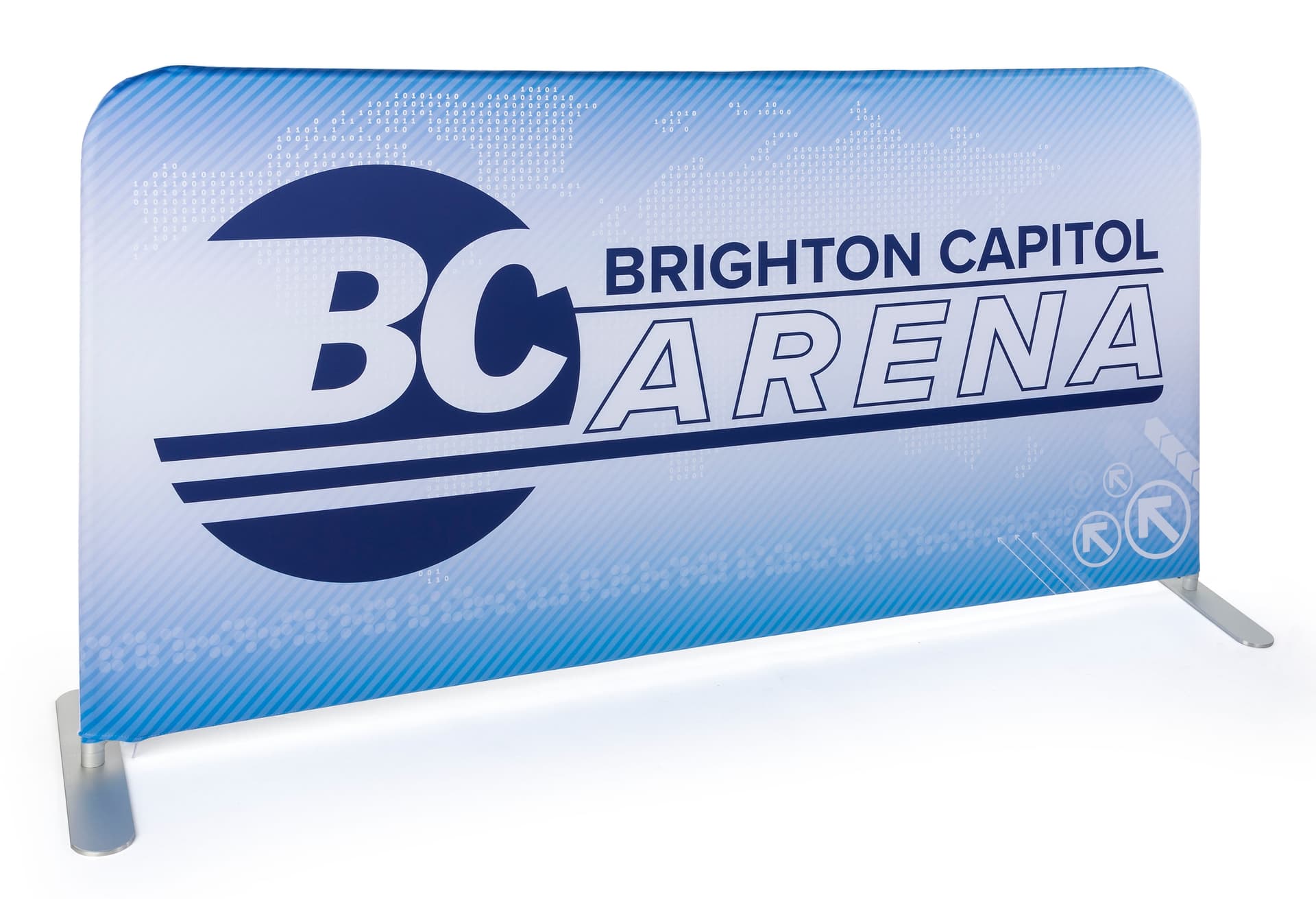 Double-sided replacement graphic for FGICCP80 Series with 80" width x 40" height