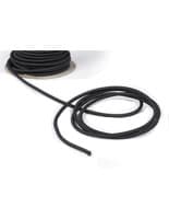 Small Section of the 100-ft Black Elastic Stanchion Cord