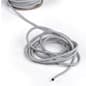 QueuePole Slim 100' Elastic Stanchion Cord - Gray