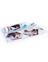 60-inch wide 30-inch tall crowd barrier sign panels on white backer