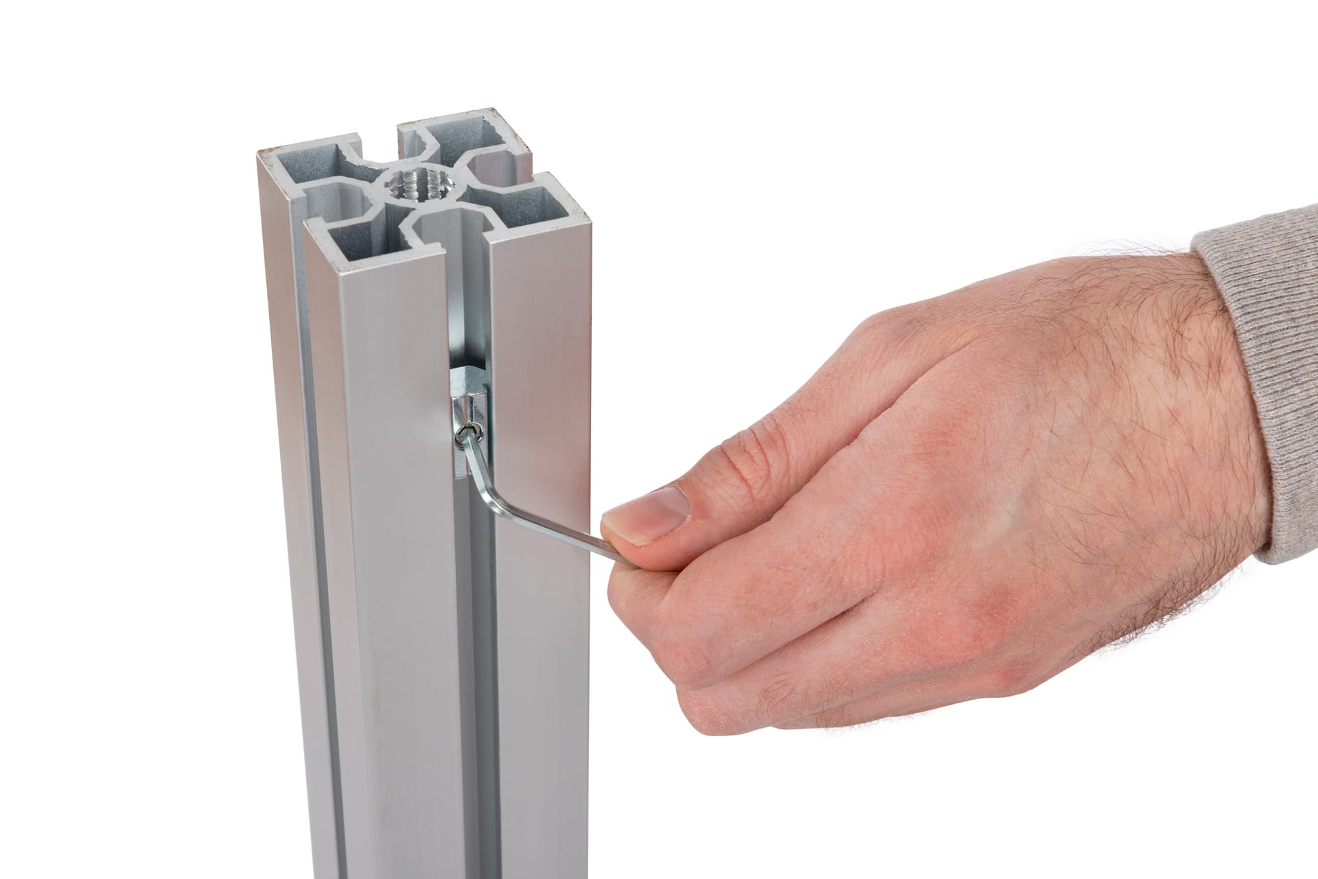 Height-adjustable stanchion post and panel advertising system