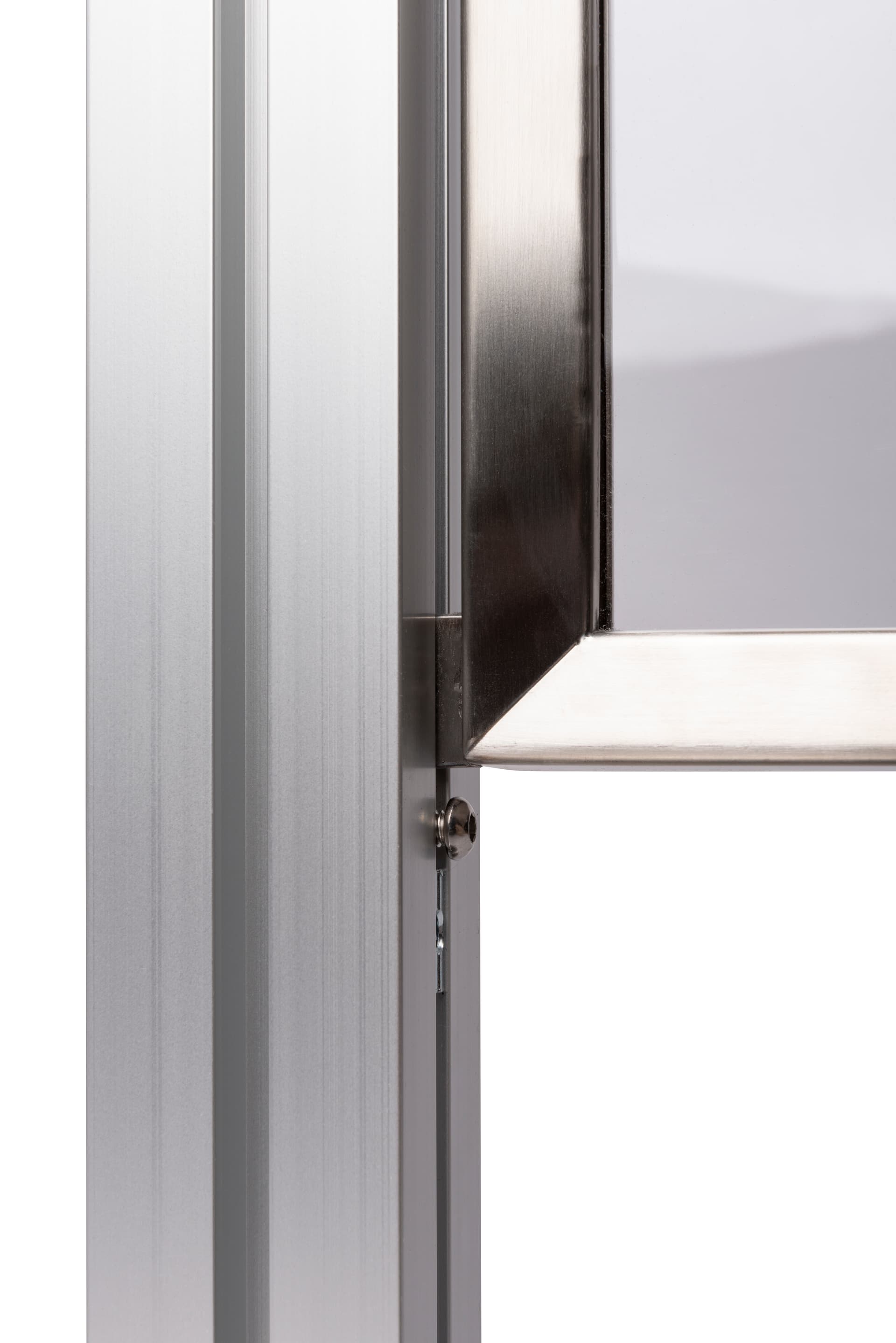 Secure stanchion post and panel advertising system barrier