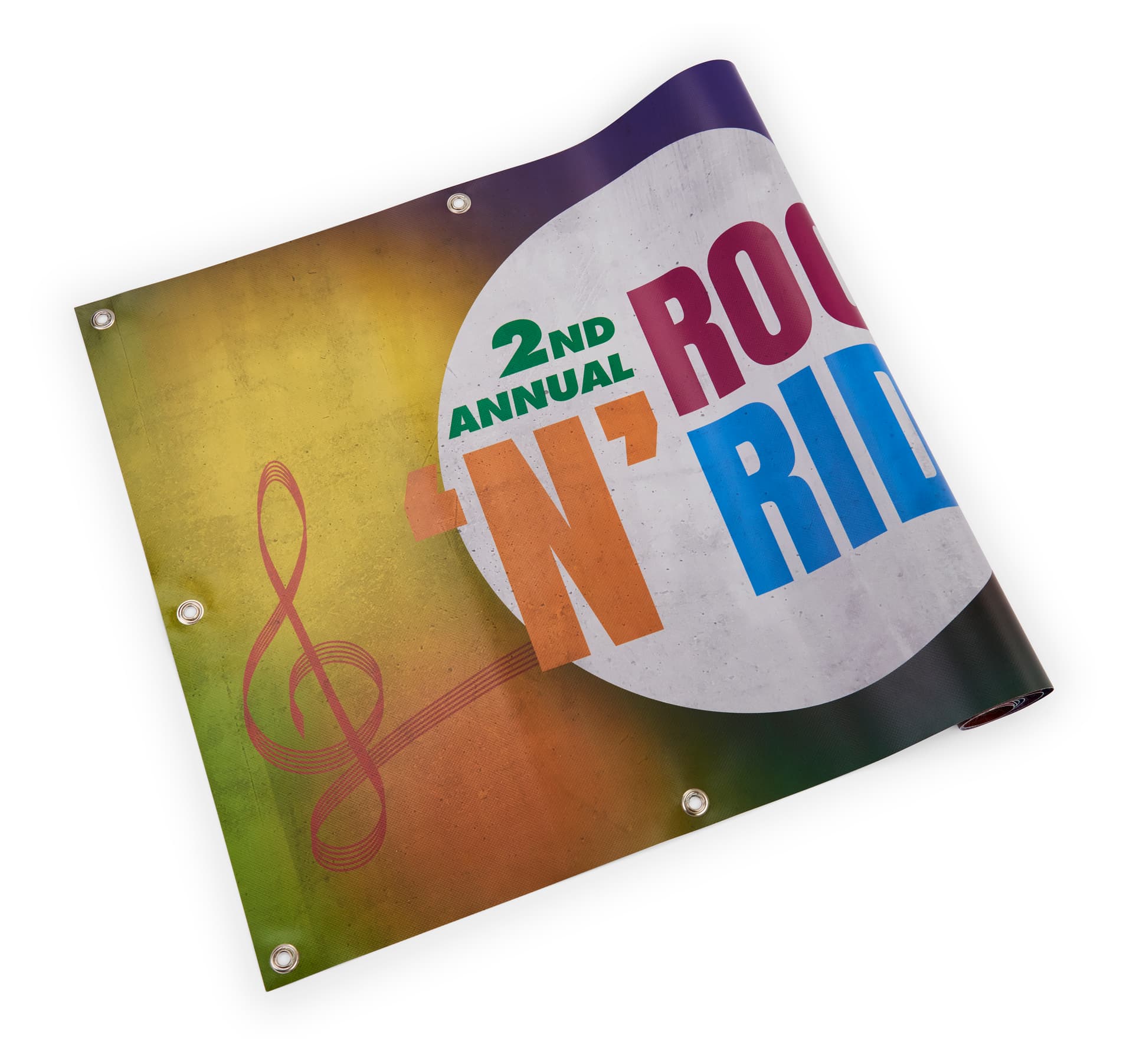 Vinyl replacement graphic for 65 x 24 FGSSB series barrier