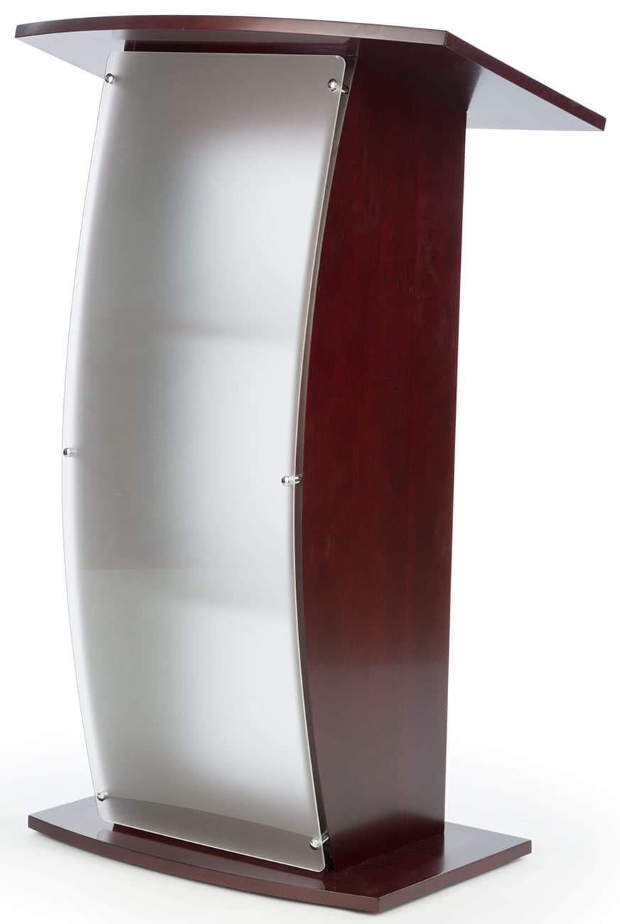 Mahogany Lectern Front View