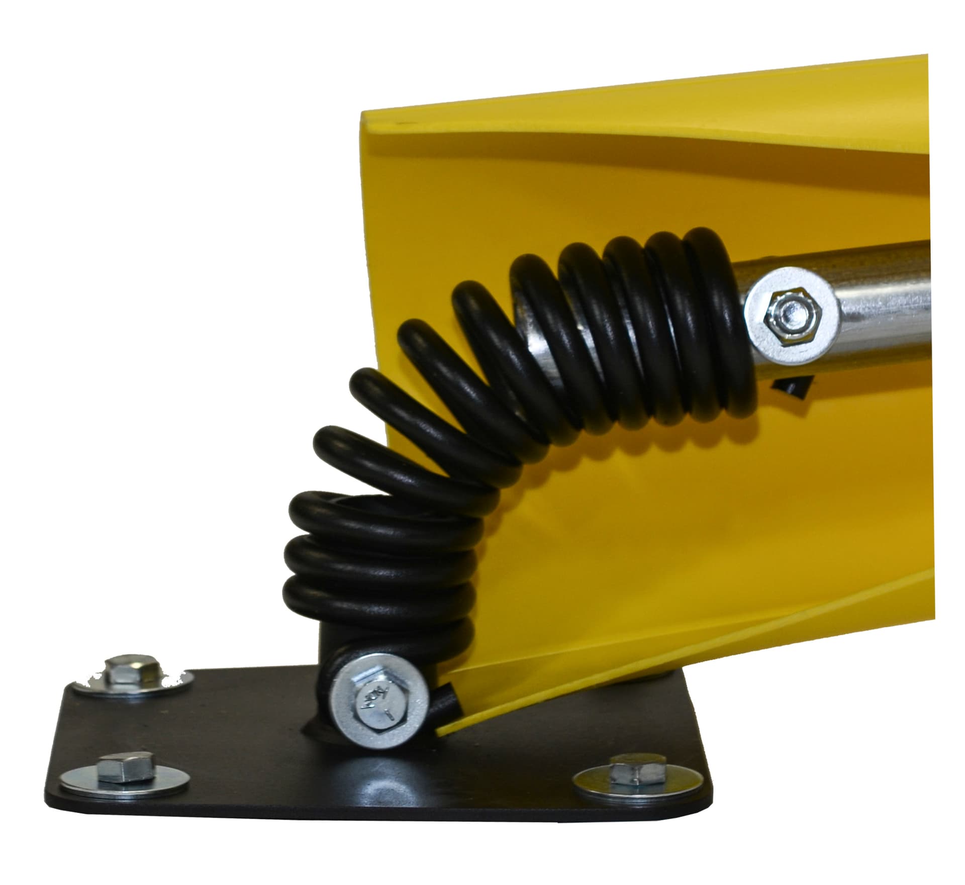 52" bollard with spring base with patented carbon steel torsion spring