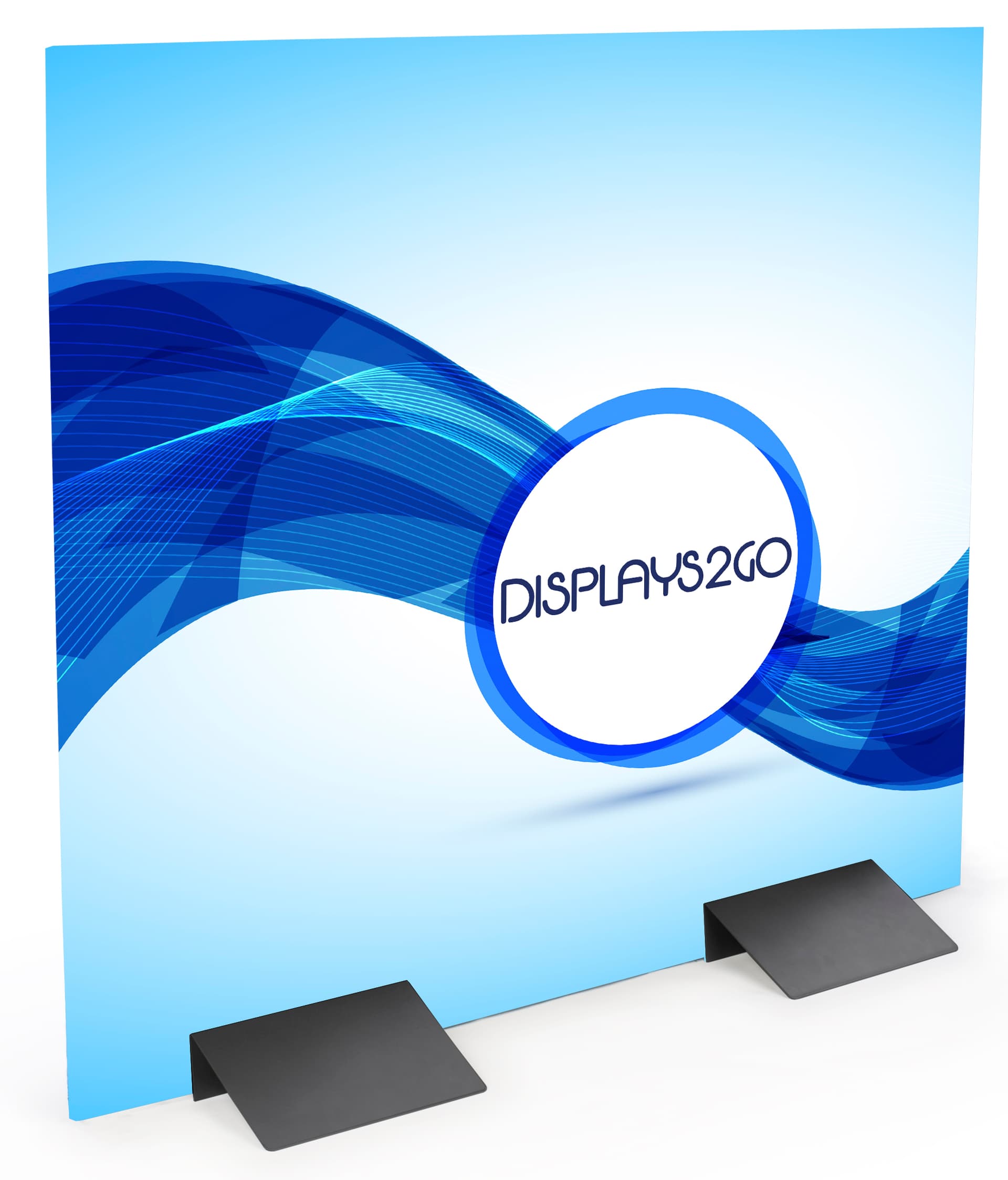 Double Sided Black Sign Wedge