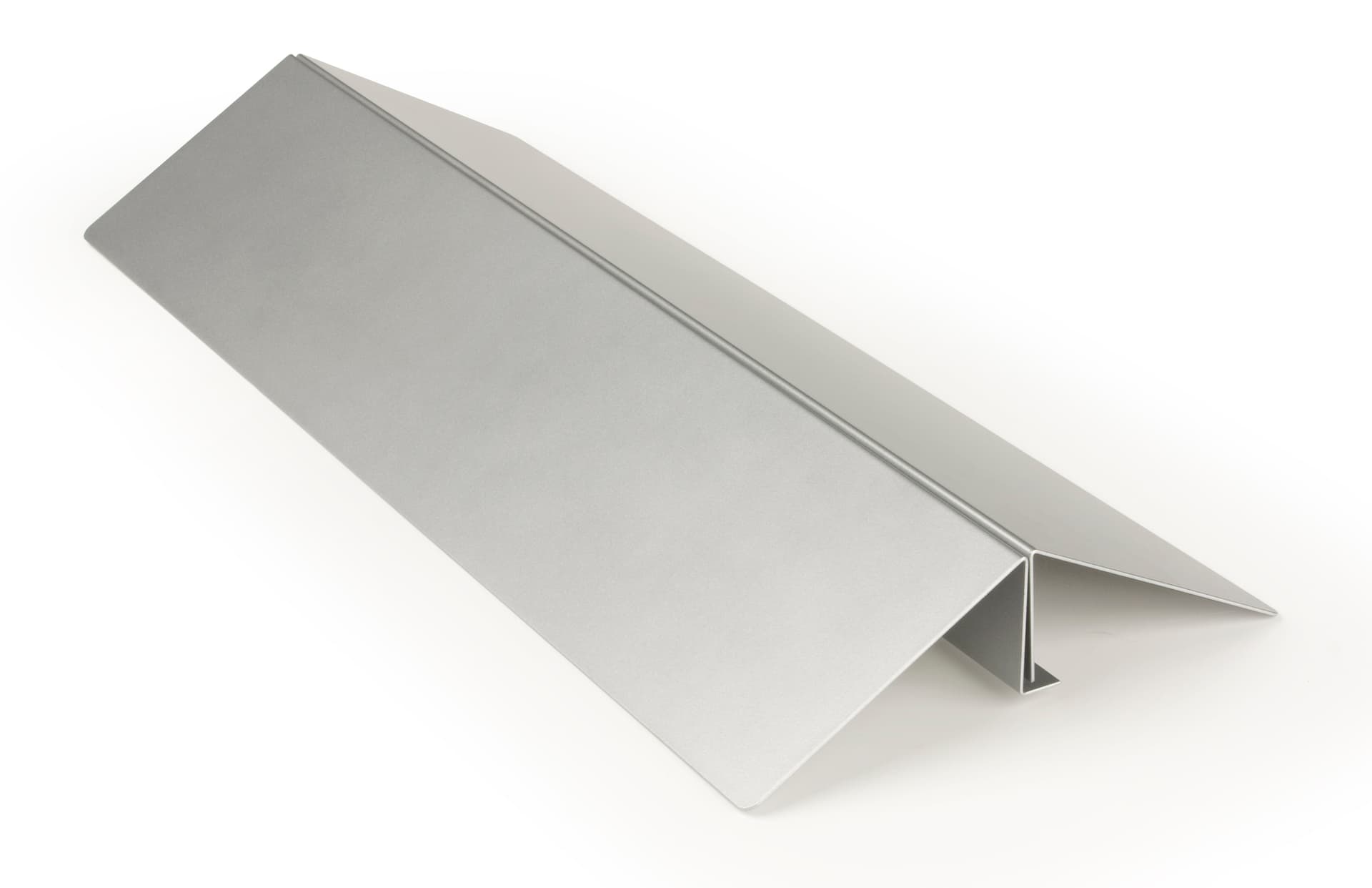 Silver Sign Clamp Features a Steel Wedge Design
