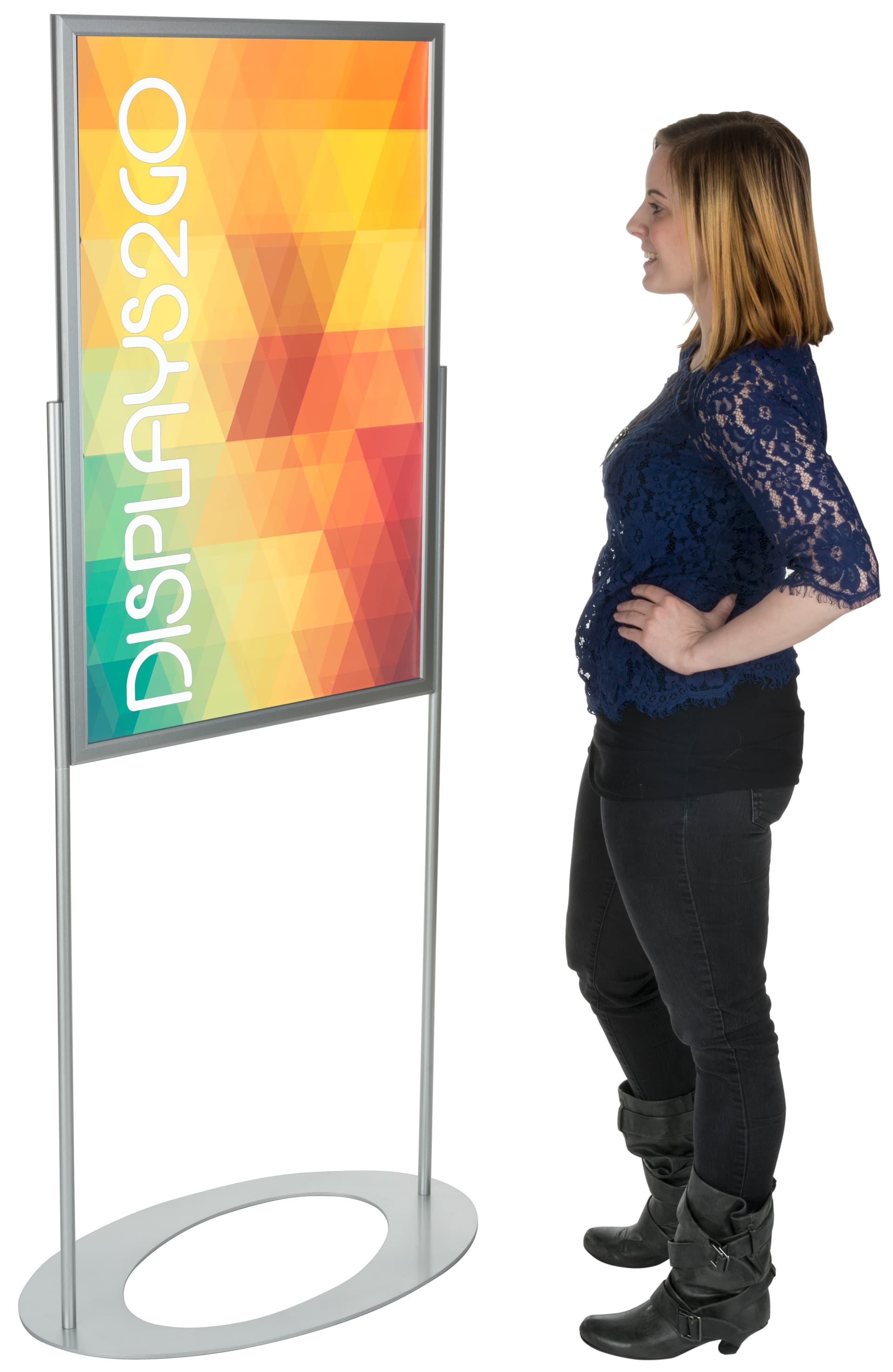 Retail Metal Sign Holder
