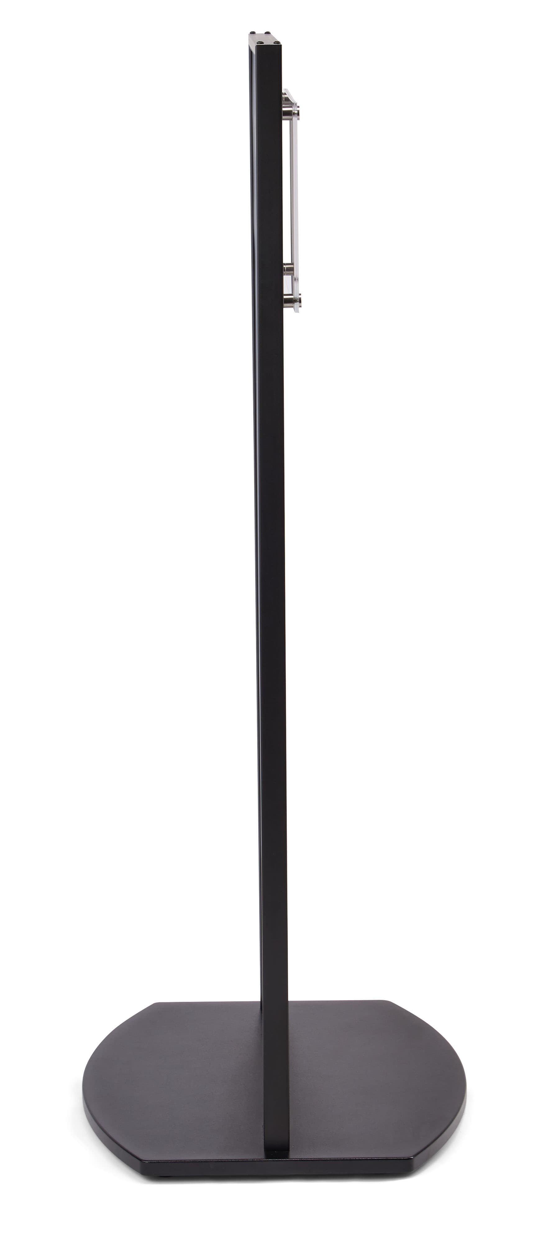 Custom floating standoff sign stand with slim and sleek profile
