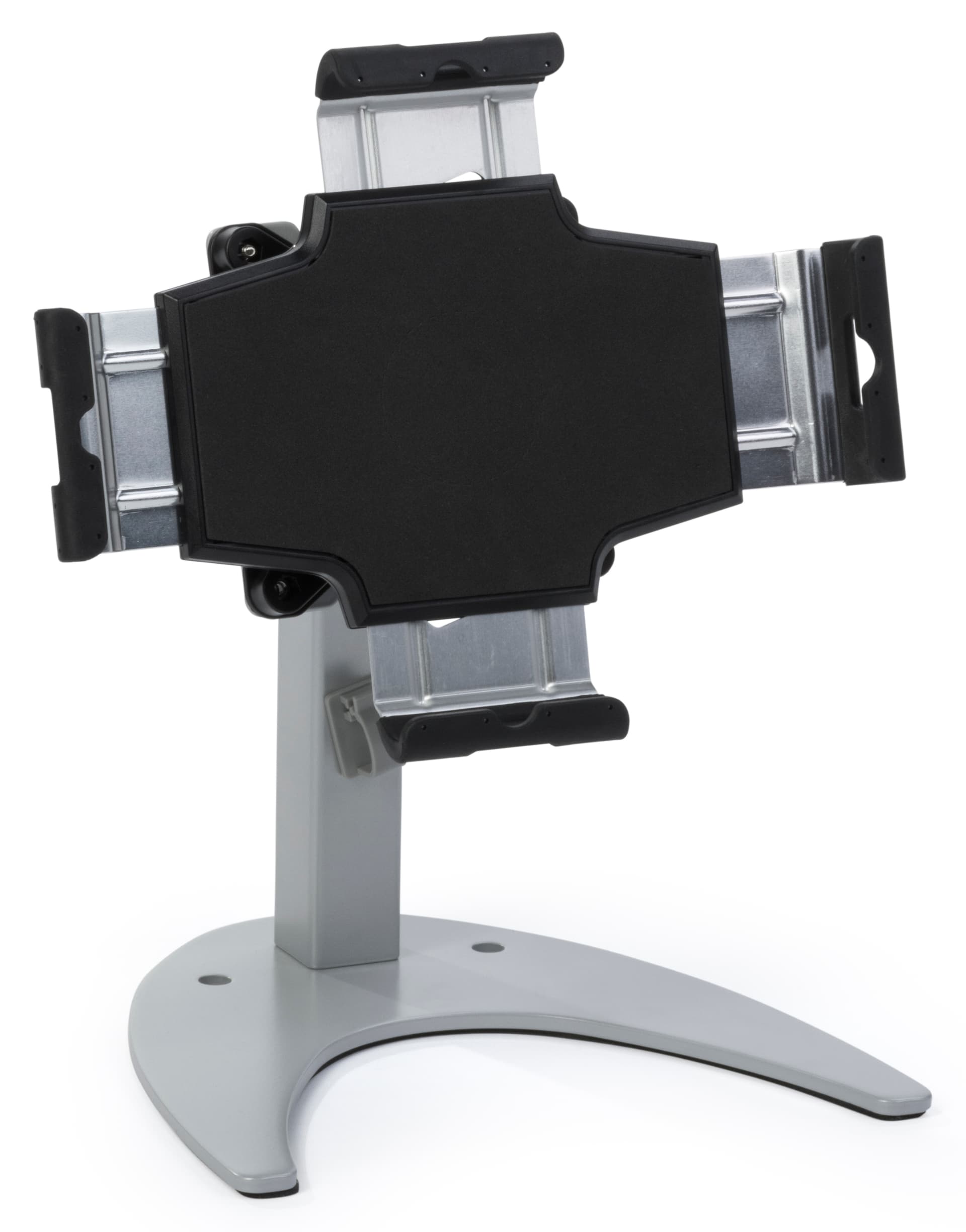 Aluminum Tablet Stand with Rotating Enclosure