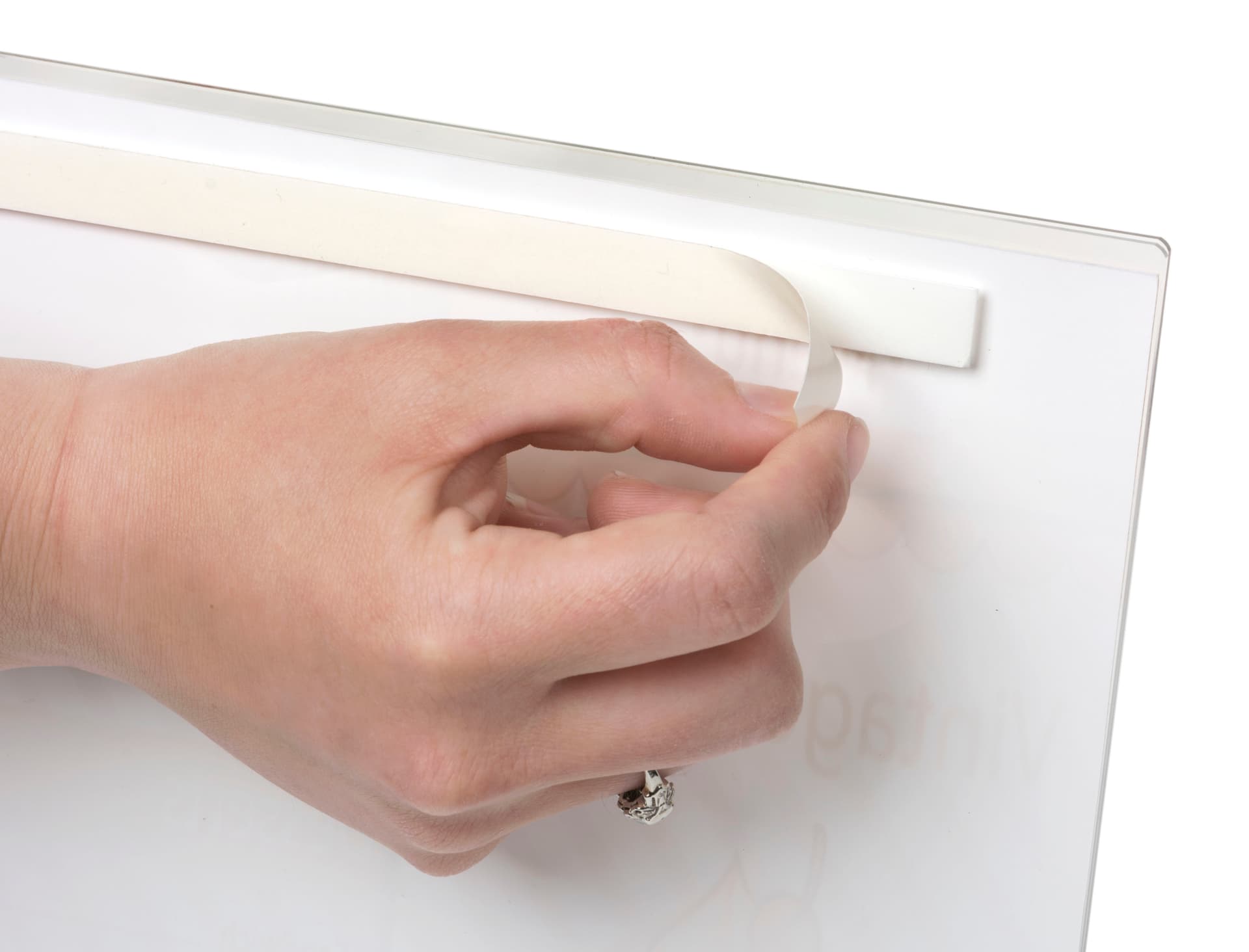 8.5 x 11 Plastic Sleeve for Store Hours