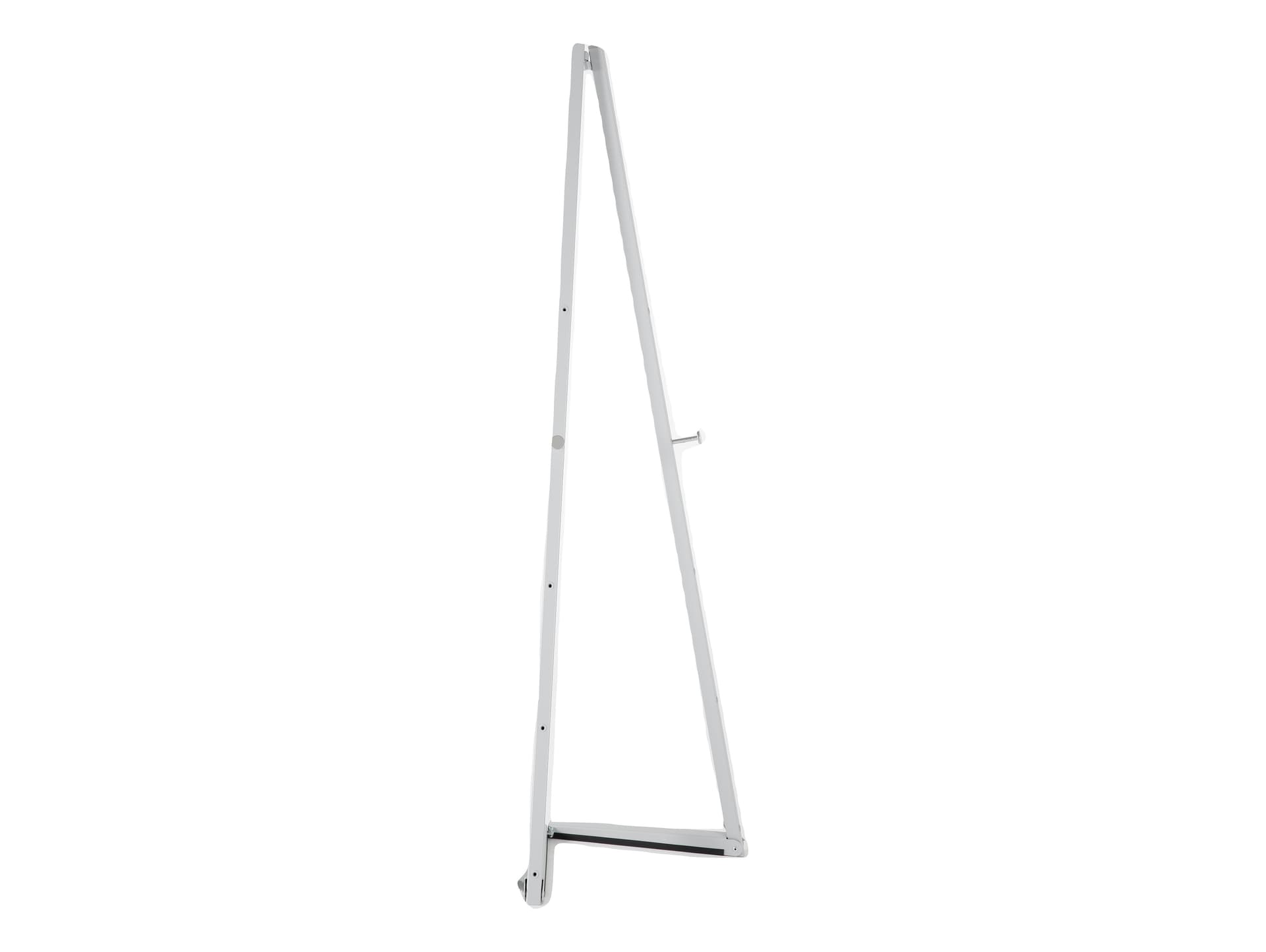 Silver portable bi-fold easel