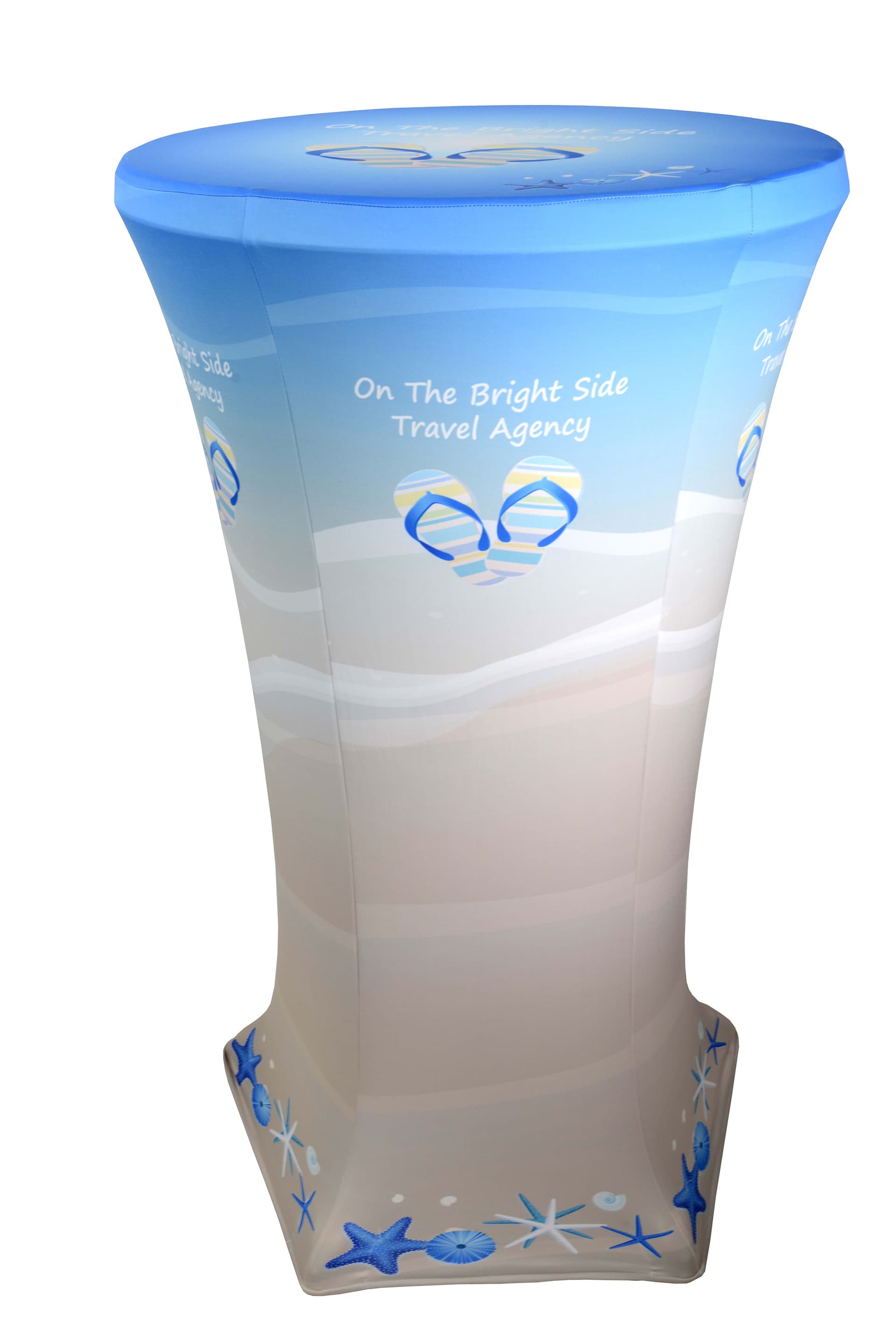 Printed cocktail table covers