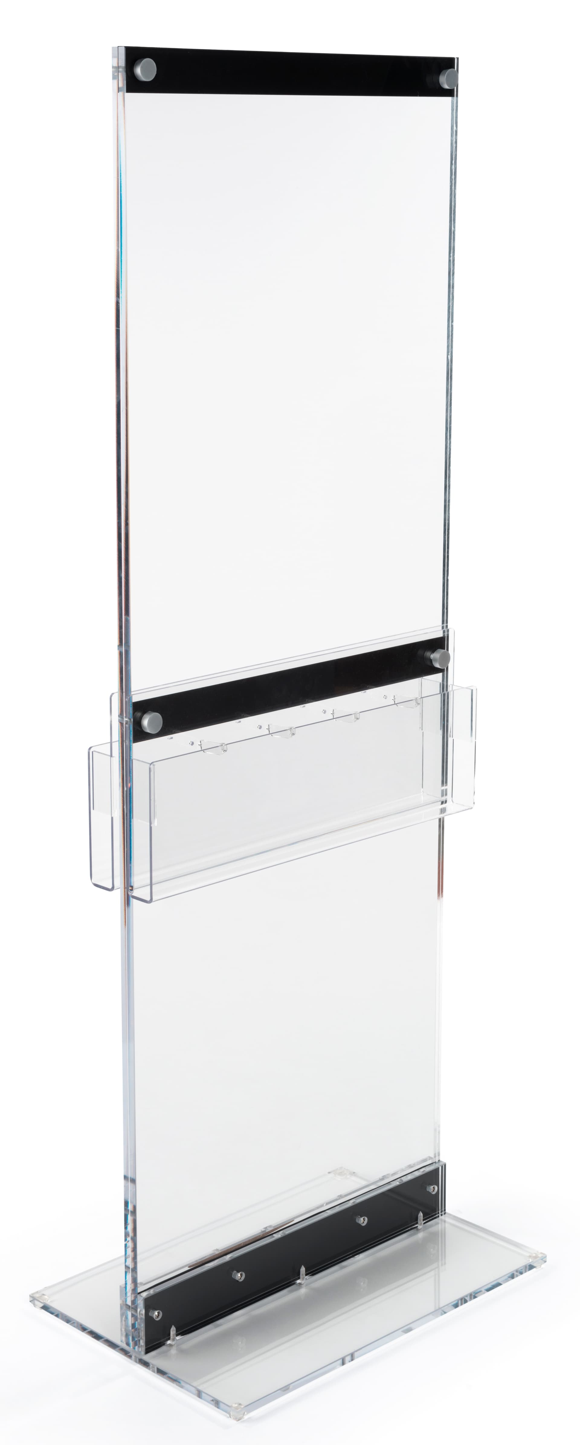 Custom Graphic with Brochure Holders Acrylic