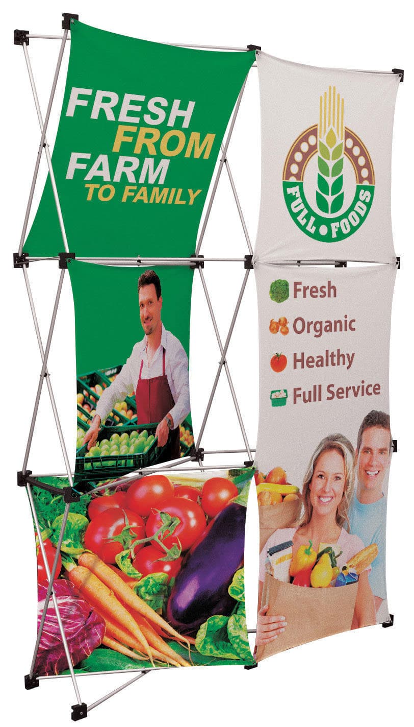 Set of 5 custom panels for GEOEC2X3A 3D display with single-sided artwork
