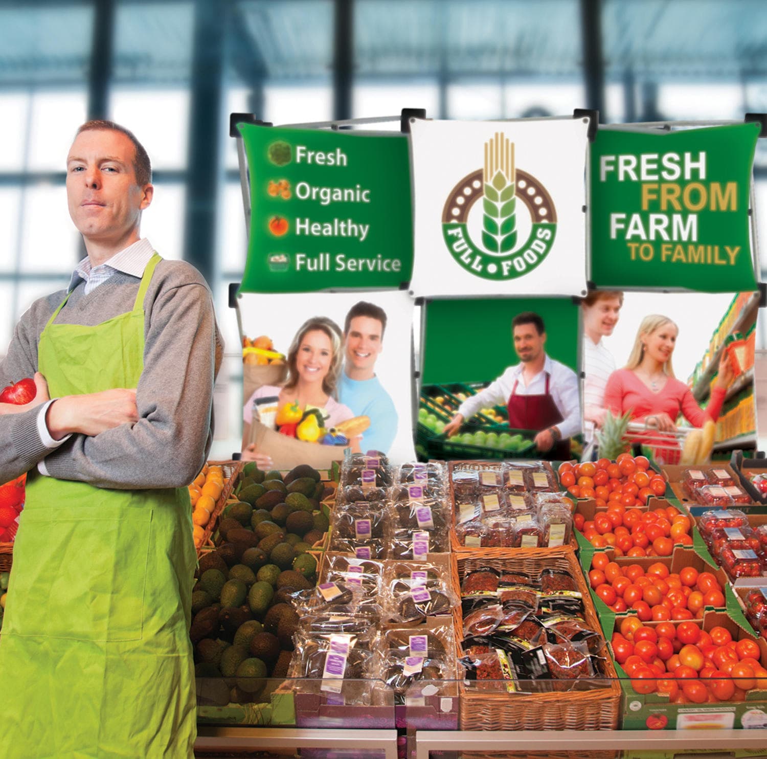 Countertop pop up tradeshow display