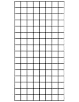 Gridwall panel display with Glossy Finish