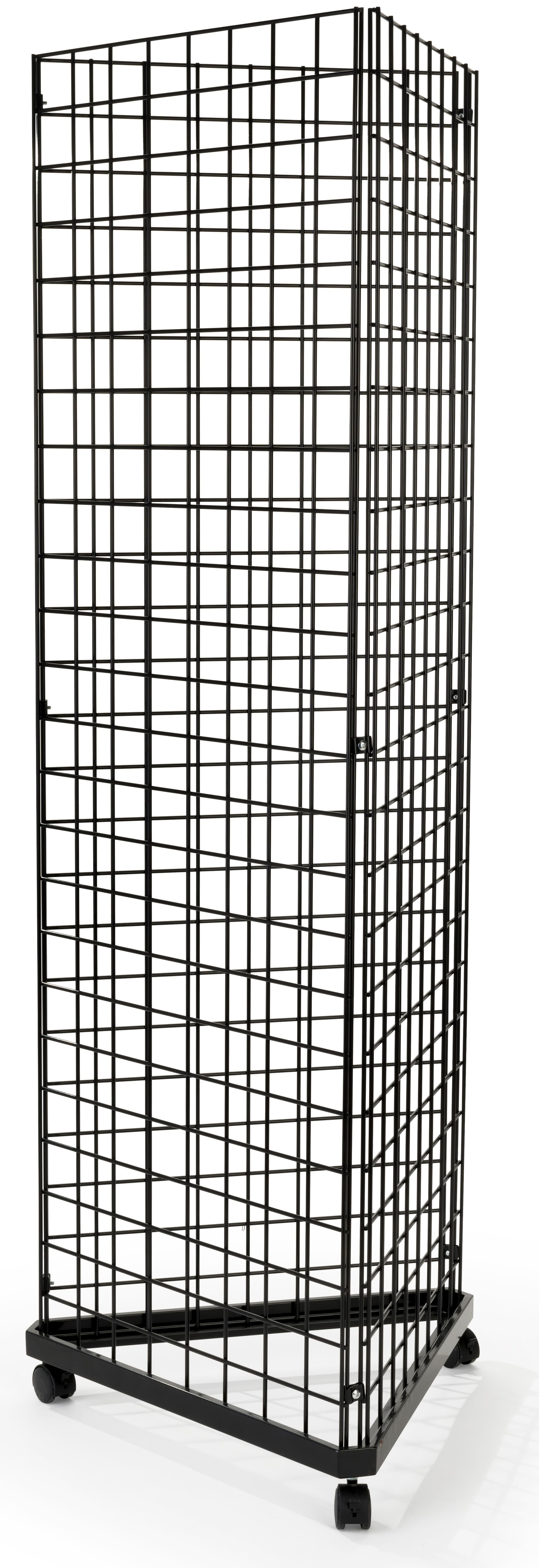 Gridwall panel display with triangle base sold separately 