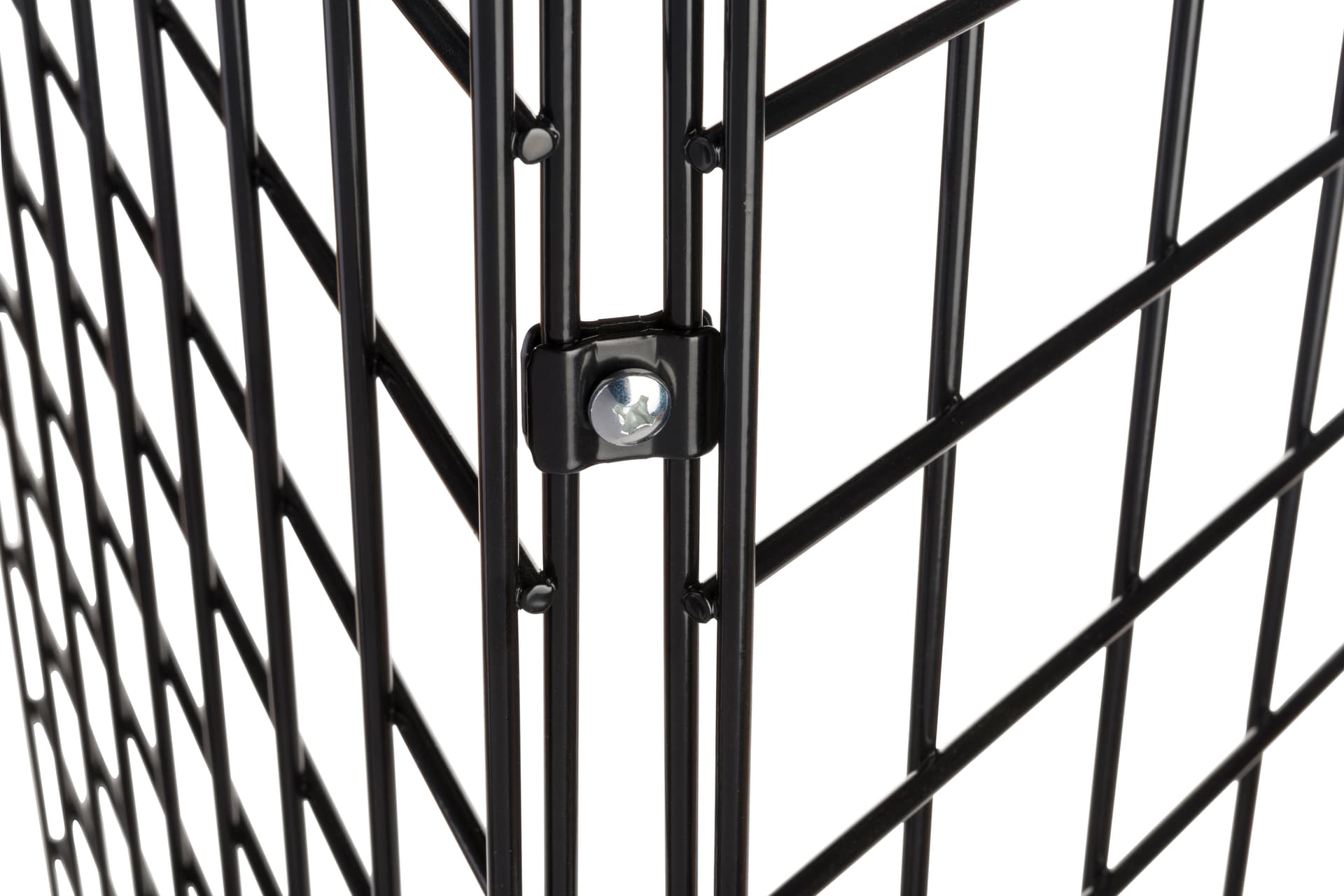 Black Gridwall Connector Joining Panels