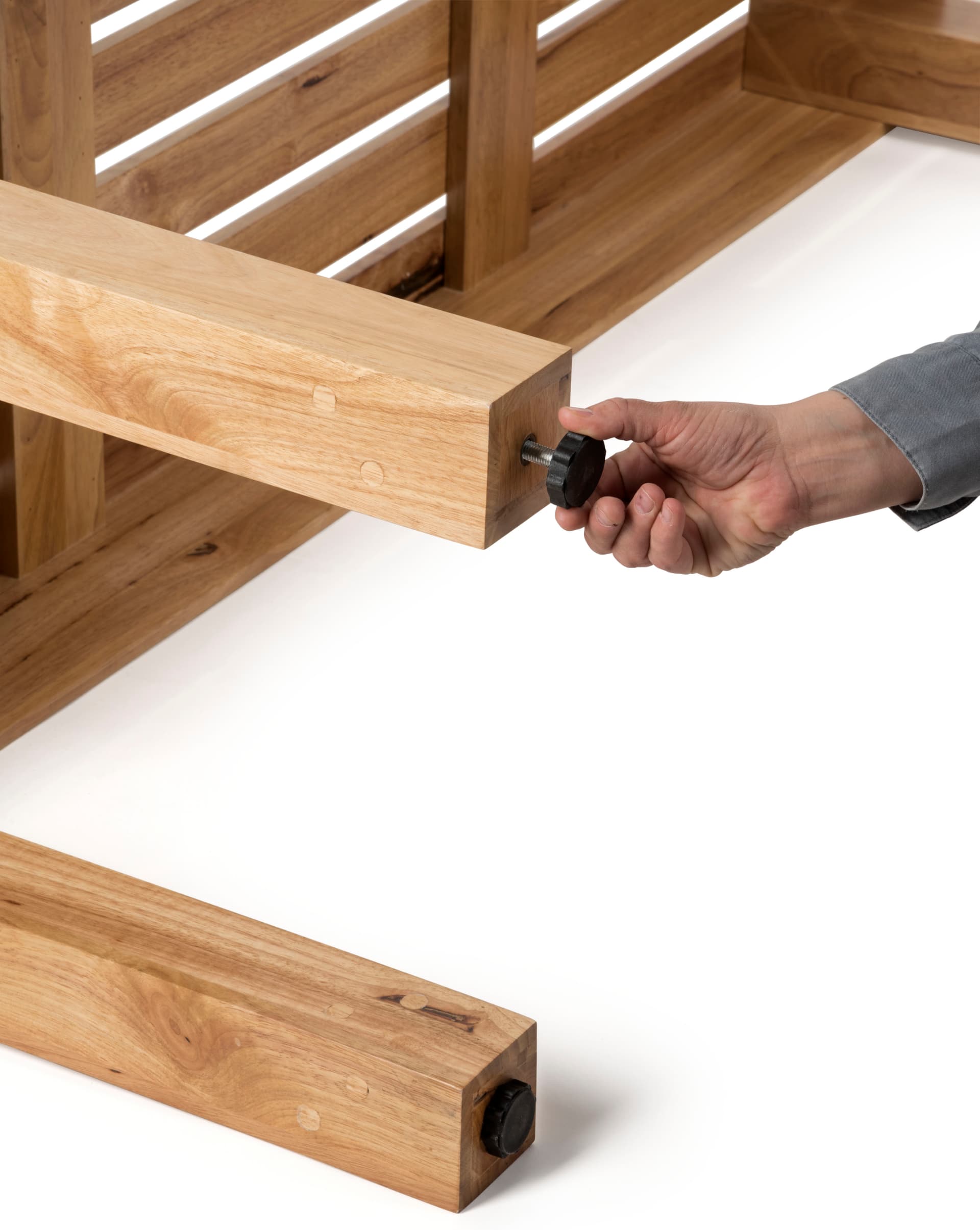 Wooden Stacking Tables with Floor Leveler Option