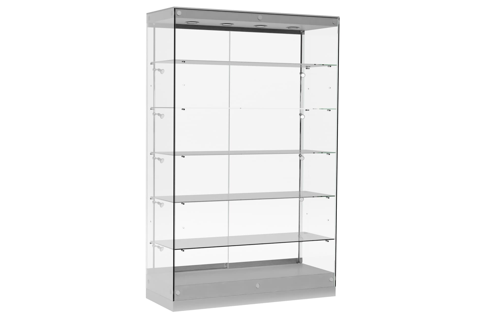 Contemporary glass display cabinets with modern design