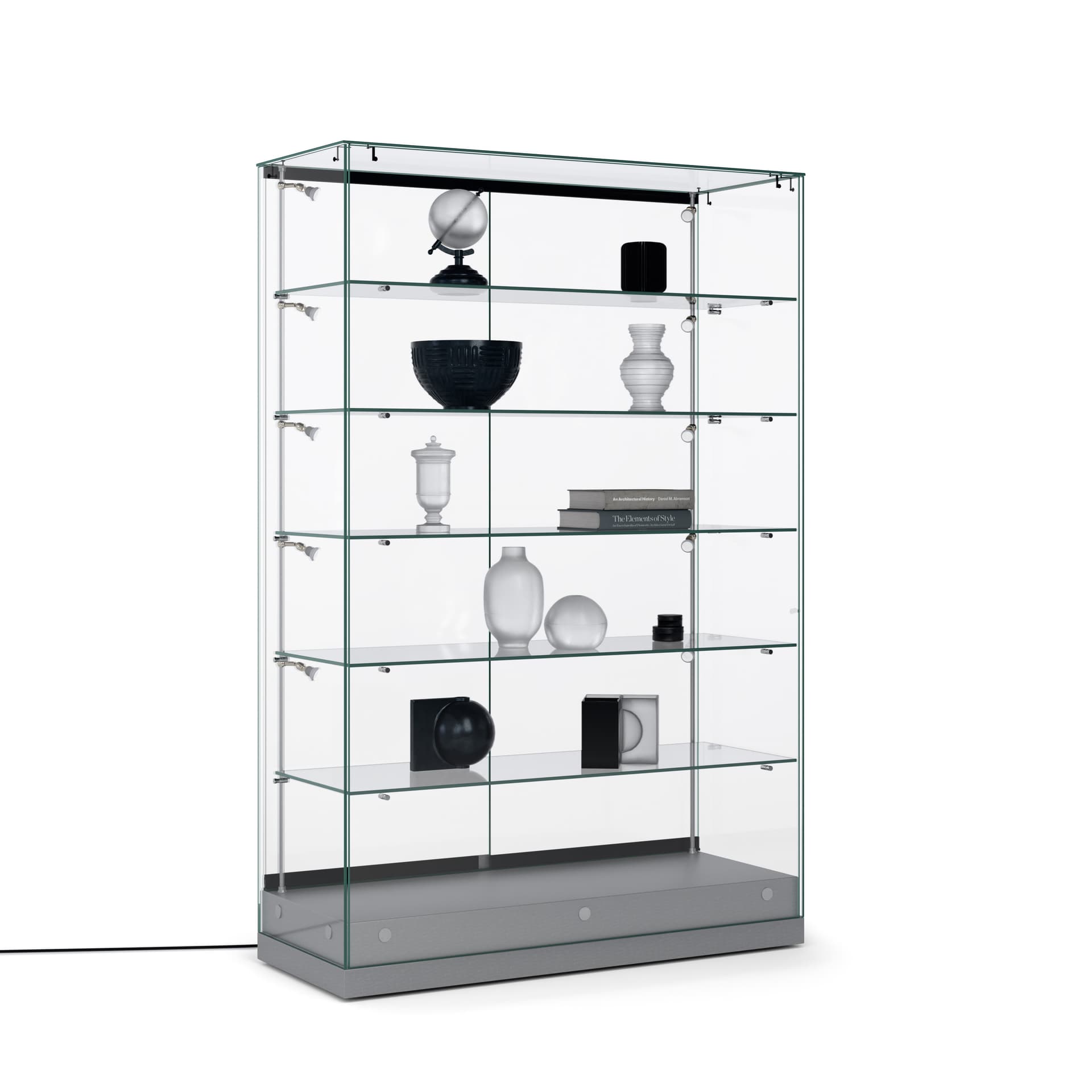 Wide LED Display Cabinet, Grace Tyler Series