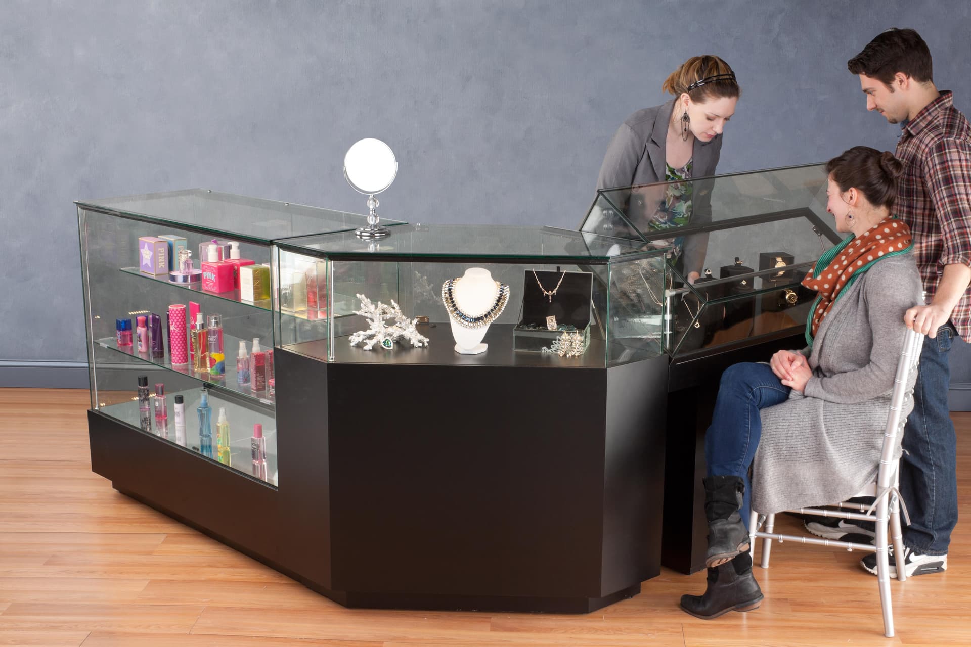 LED Display Case 