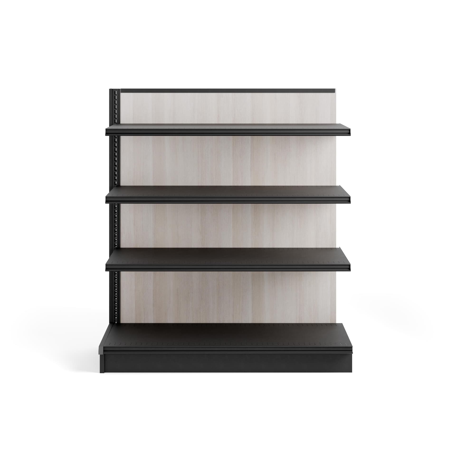 connectable extender add-on panel for GWALL shelving units