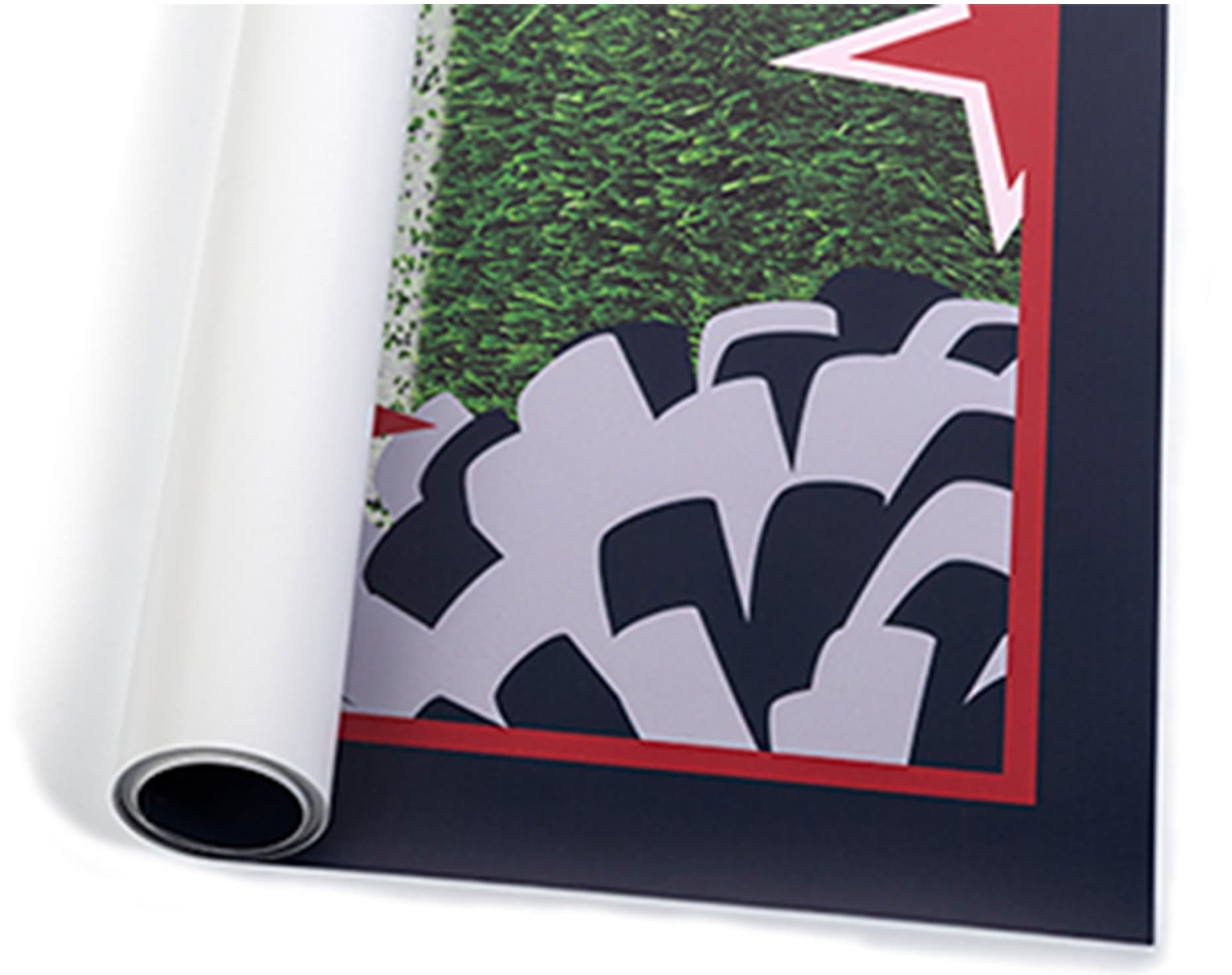 Custom size banners with full bleed printing