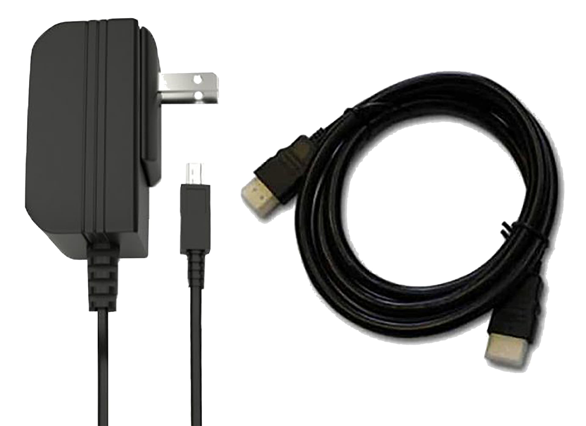 External mini PC stick with power cords