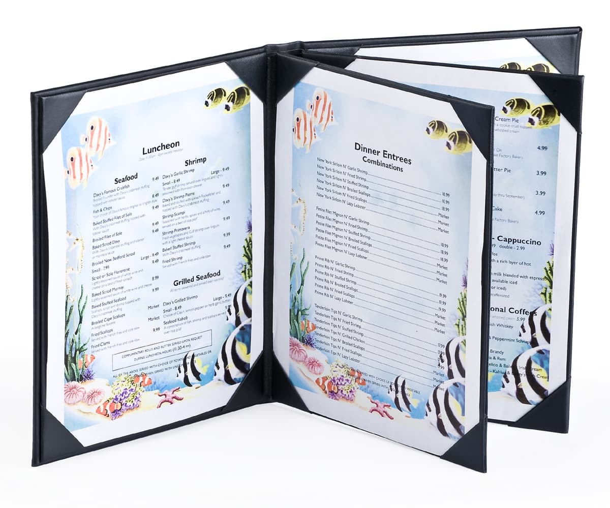 Restaurant Menu Holder