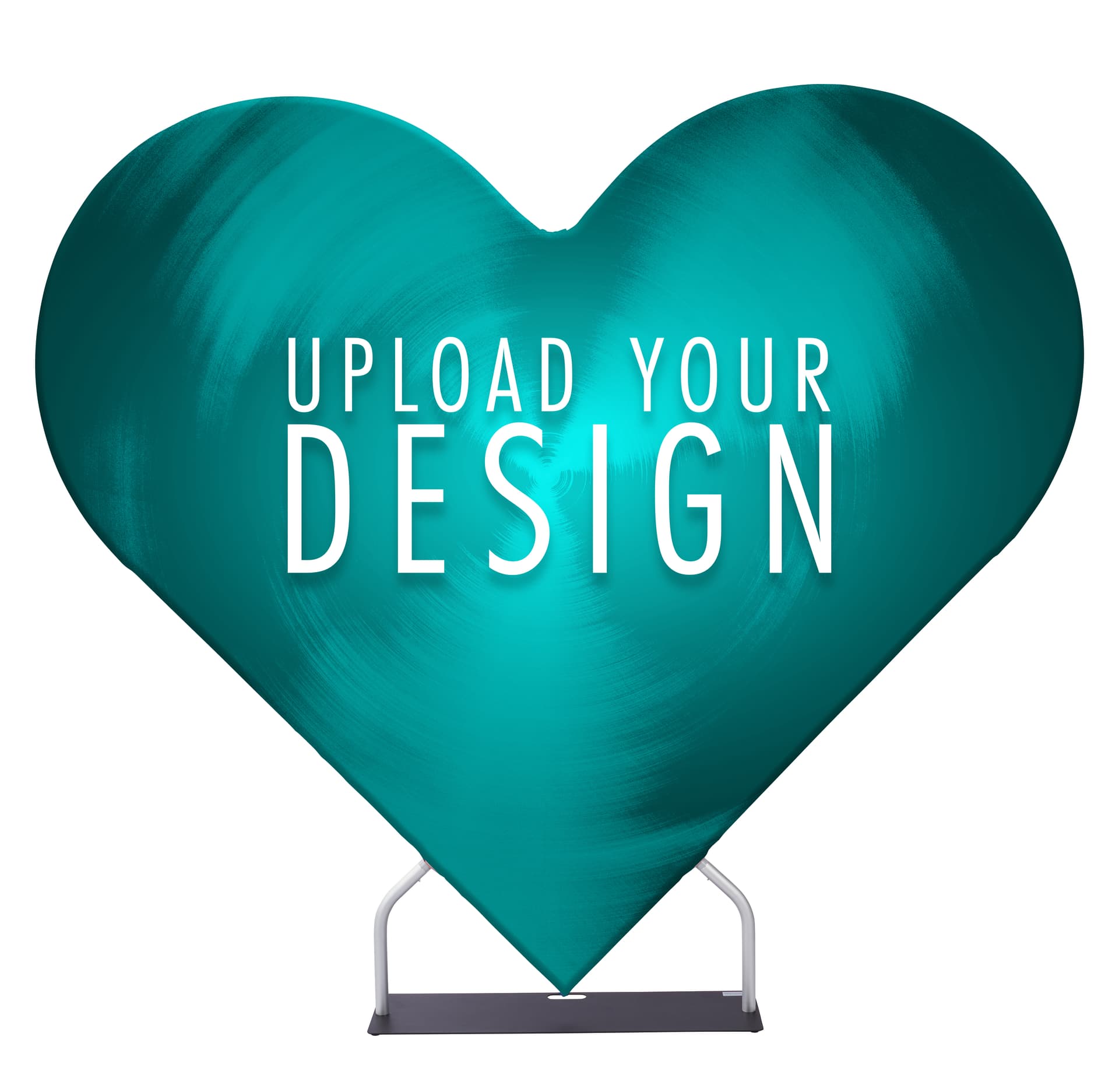 Replacement graphic for HS7BWALLSS_Heart backdrop with dye-sub printing 
