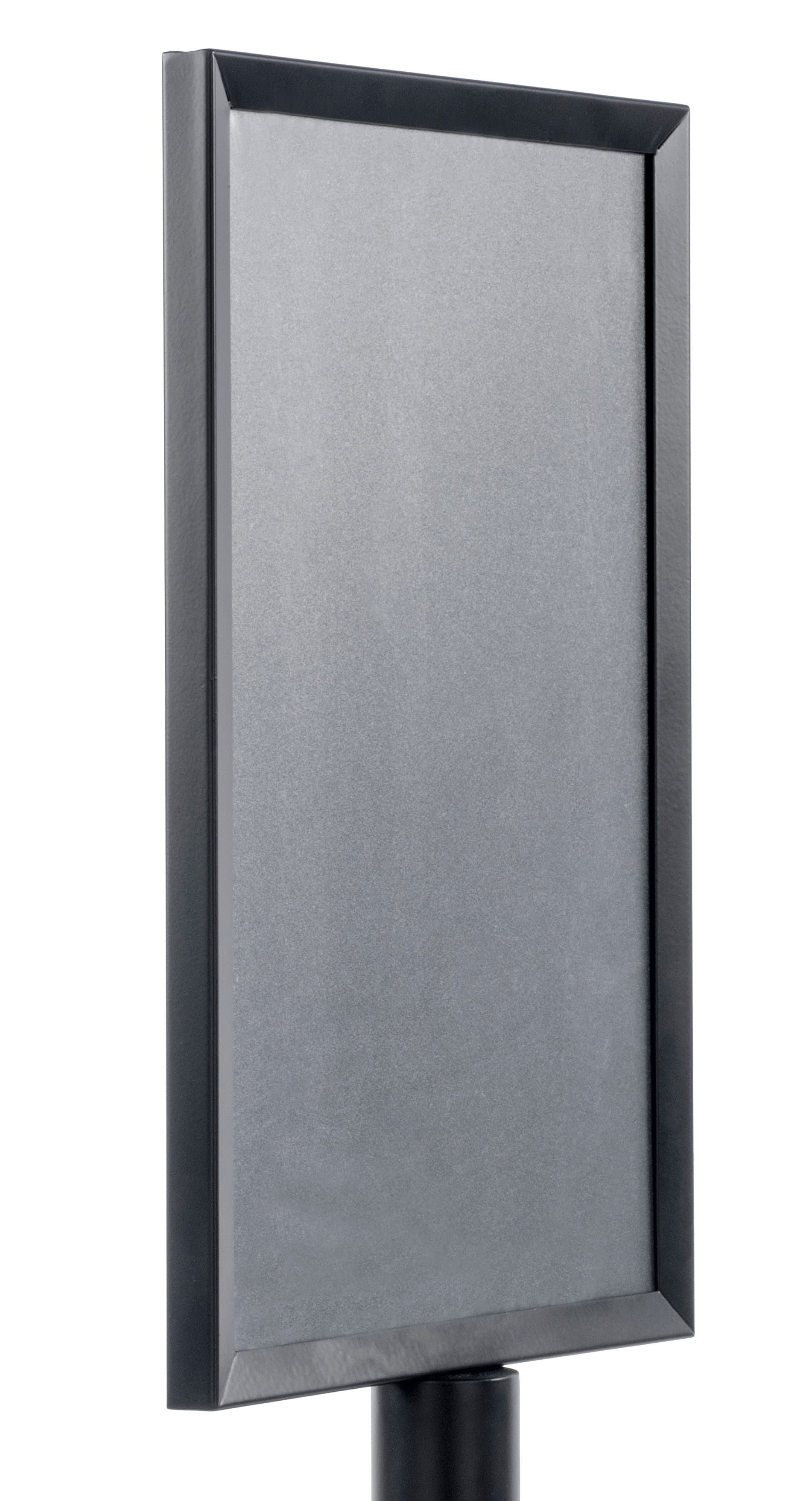 11” x 17” Sign Post with 4 Clear Literature Pockets, Double Sided