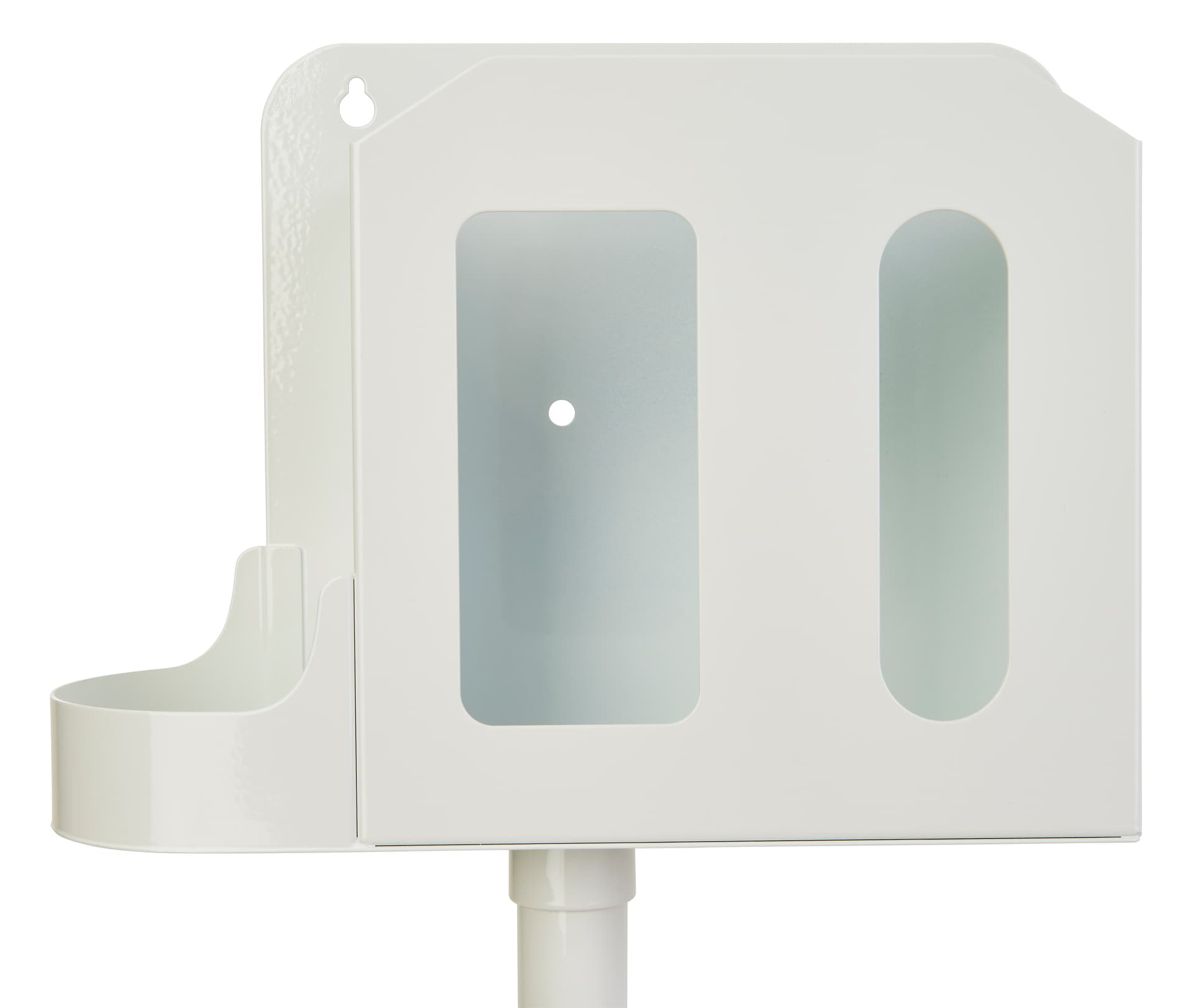 Respiratory hygiene station will help keep patients safe by providing disinfectant items 