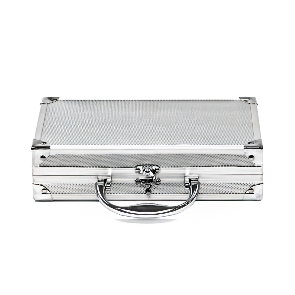 Aluminum case for tabletop display with EVA foam construction