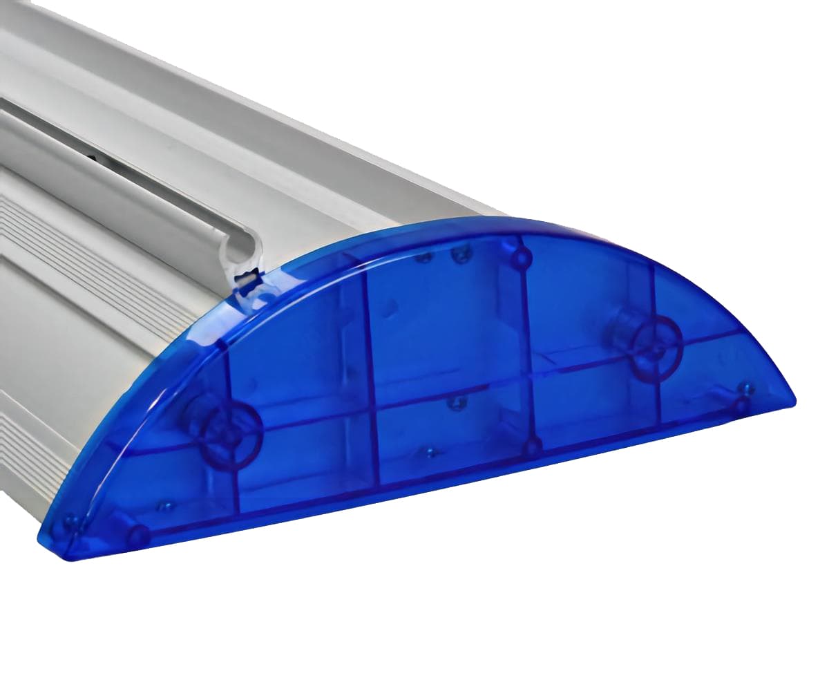 Hardware only premium banner stand with no tool assembly