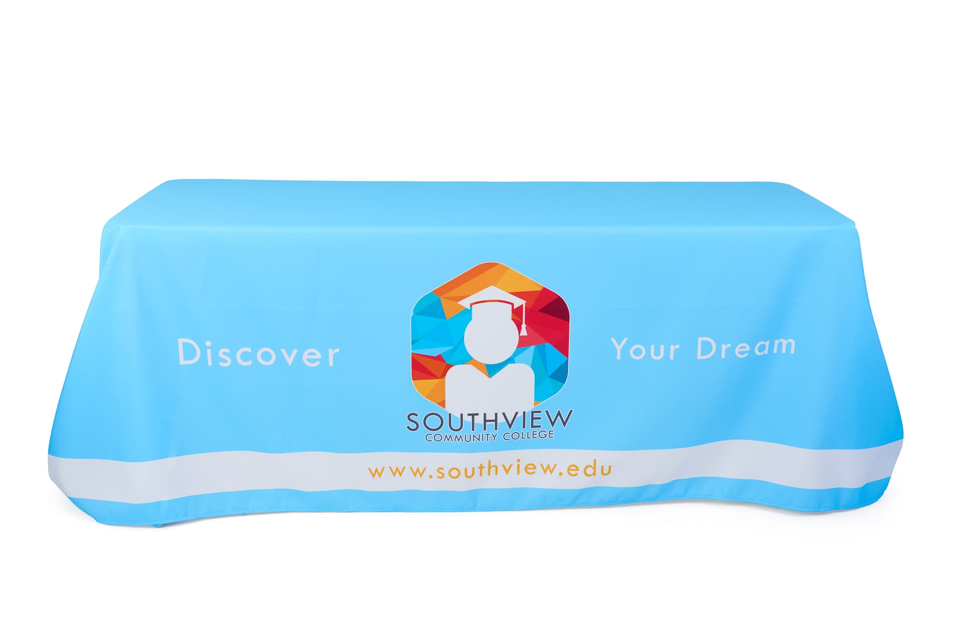 Basic trade show package with dye sublimation printing 