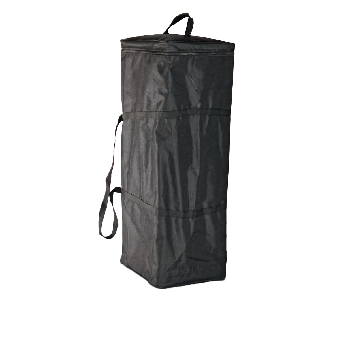 Tote bags for quick fabric banner displays with top handle
