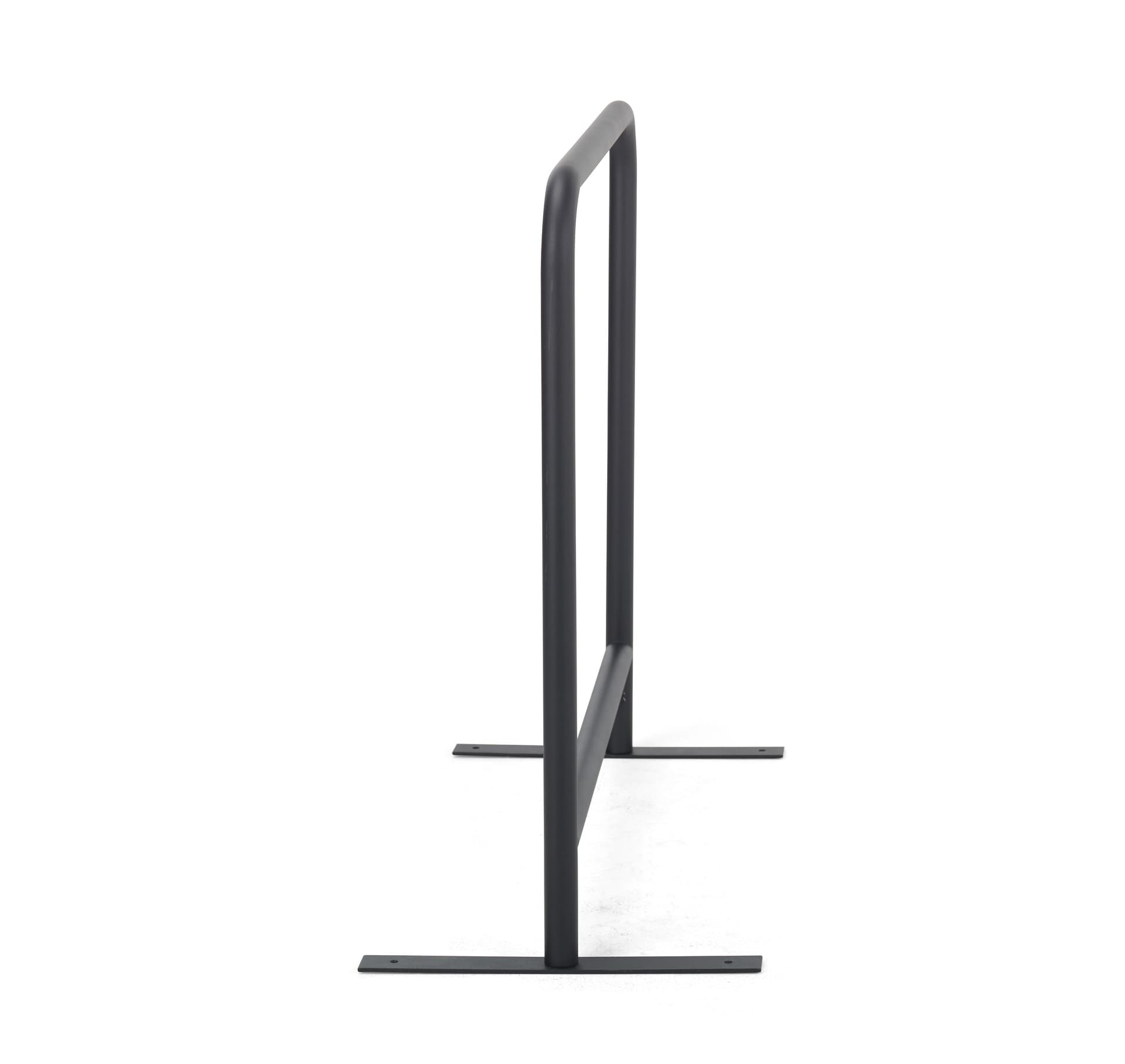 Custom cafe barriers side profile